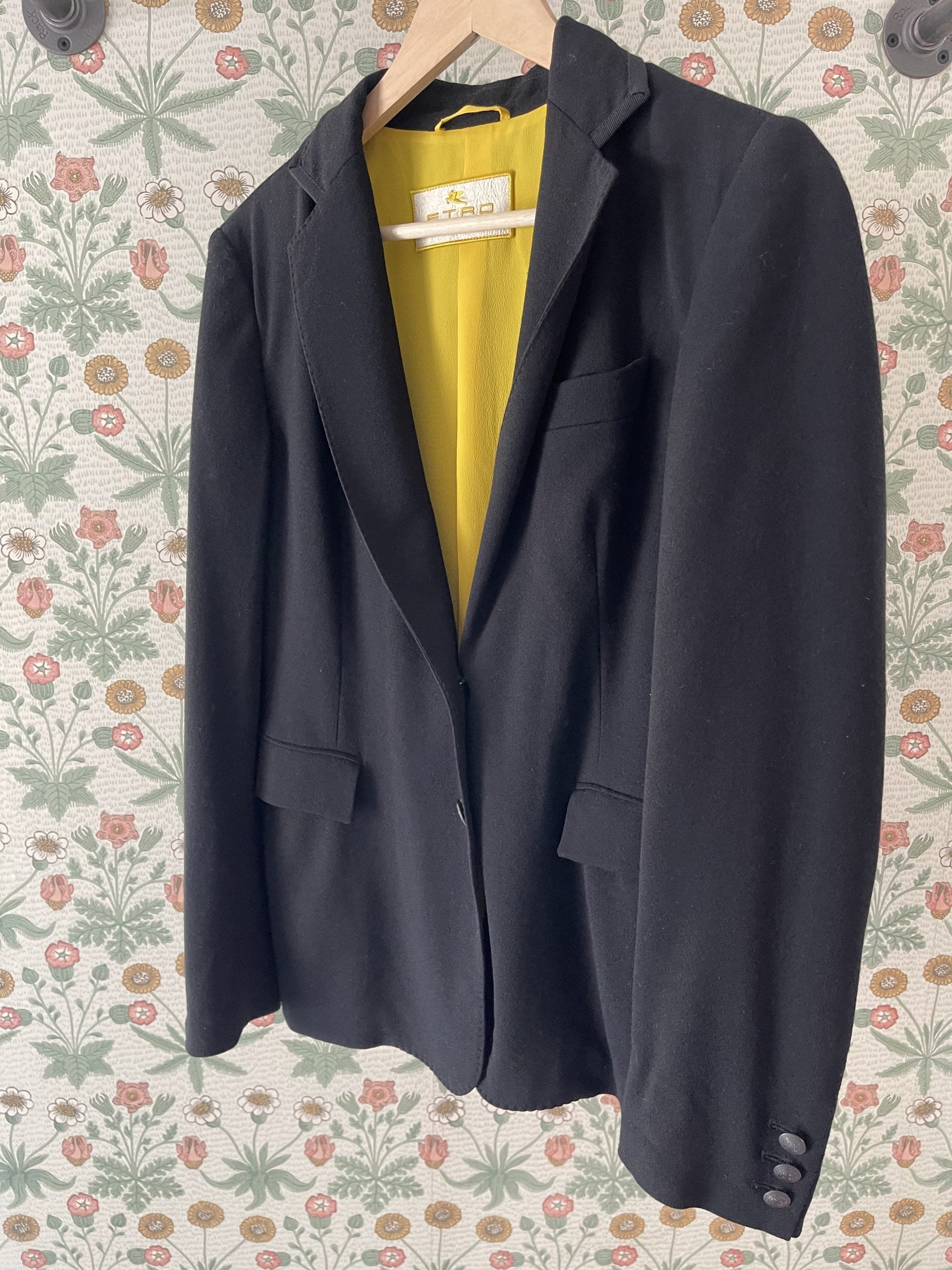 Etro blazer sort side
