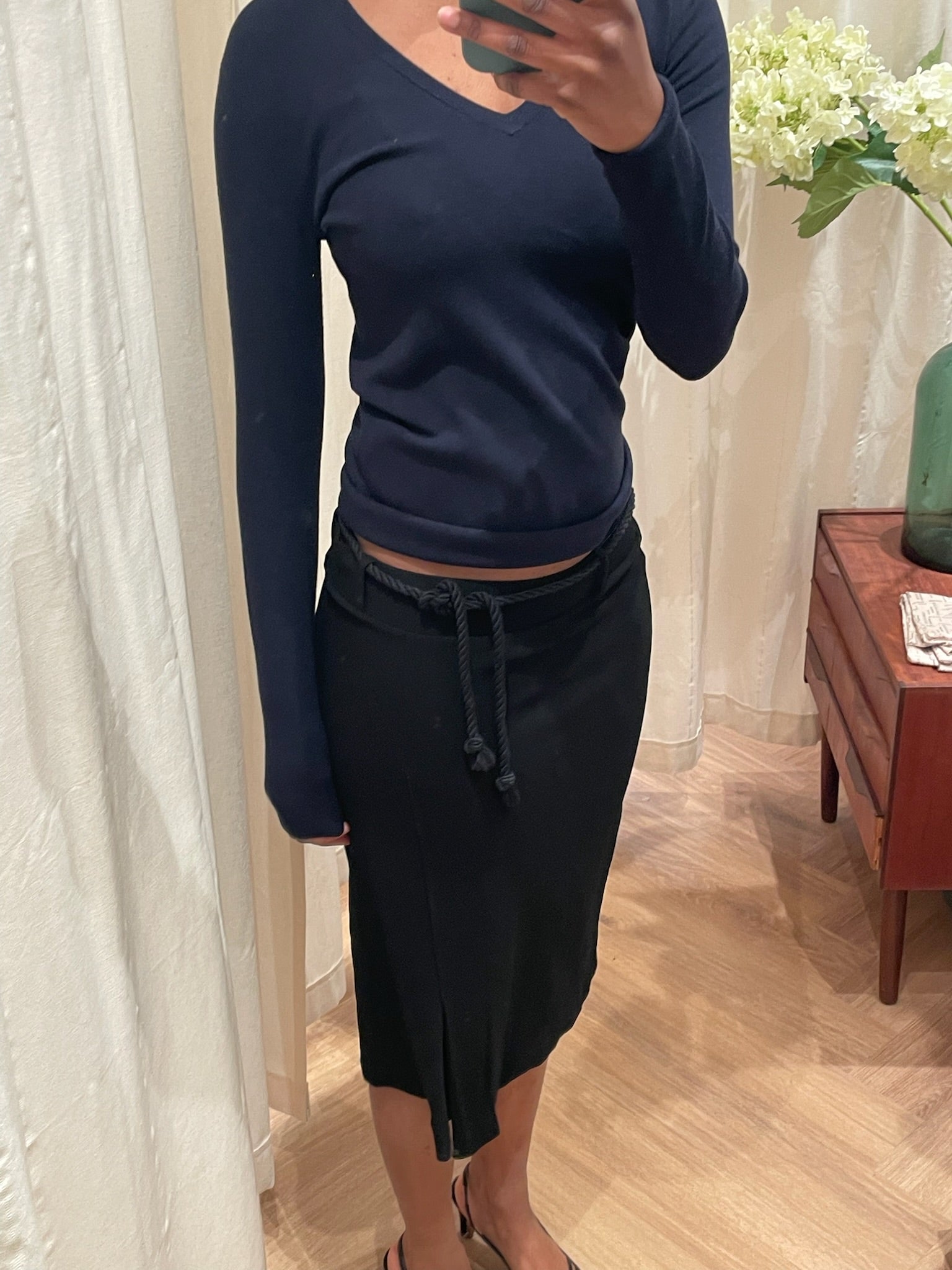 Filippa K Twill Split Nederdel