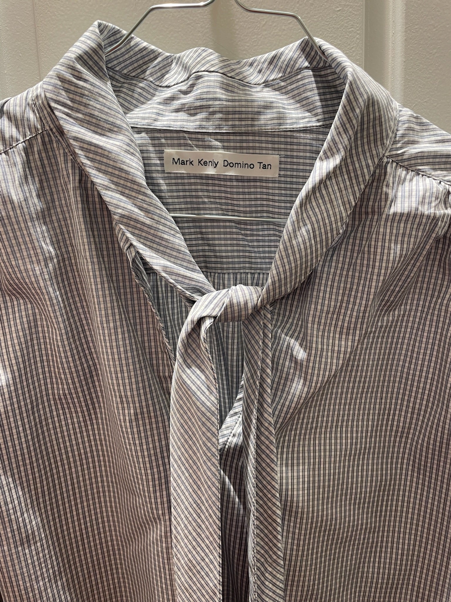 Mark Kenly Domino Tan Skjorte