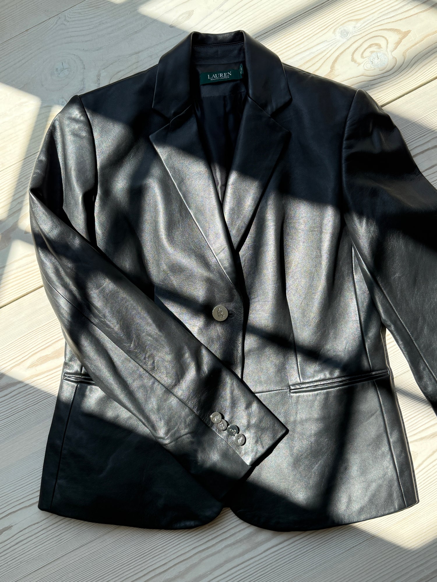 Ralph Lauren Læder Jakke