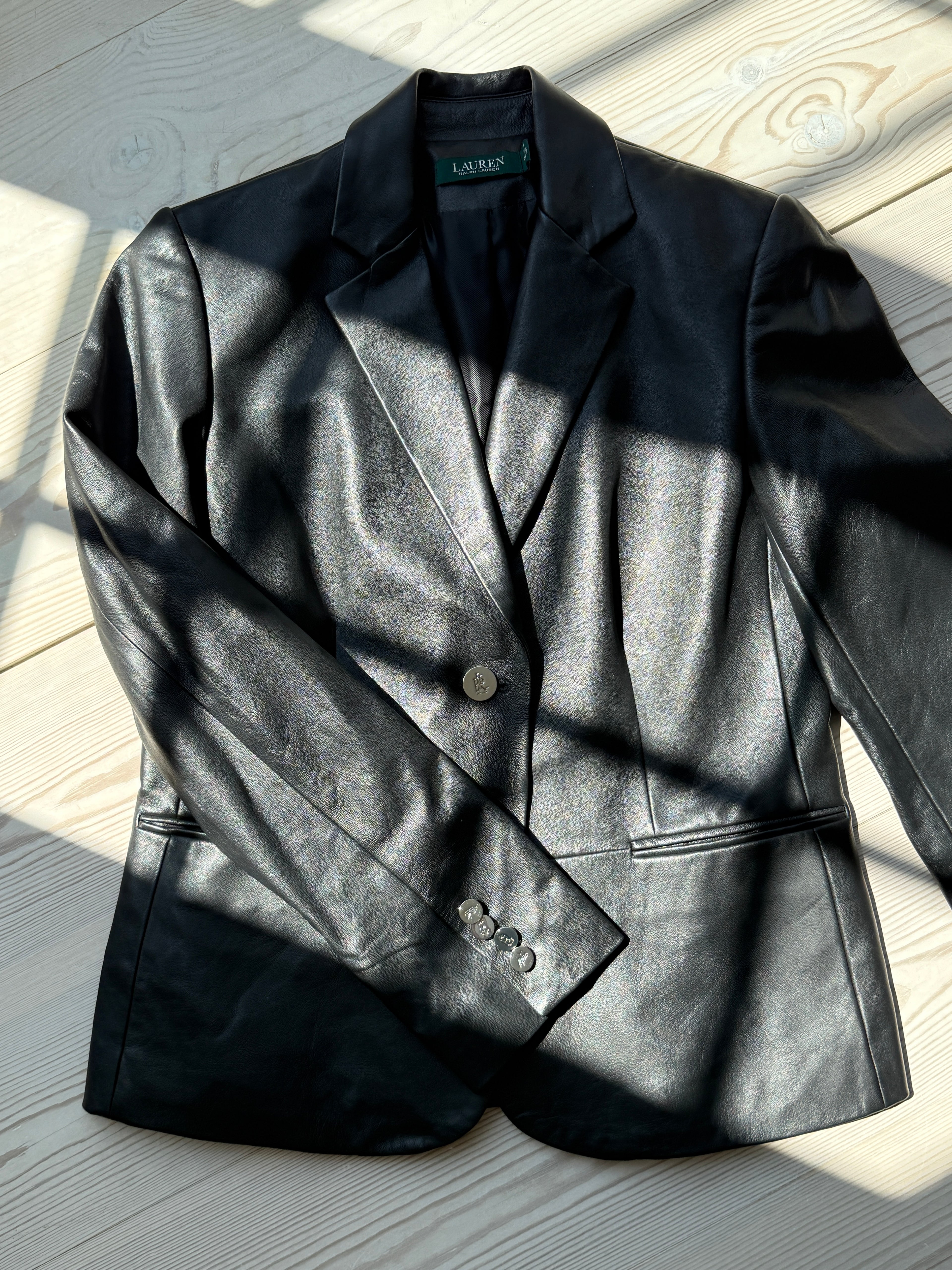 Ralph Lauren Læder Jakke