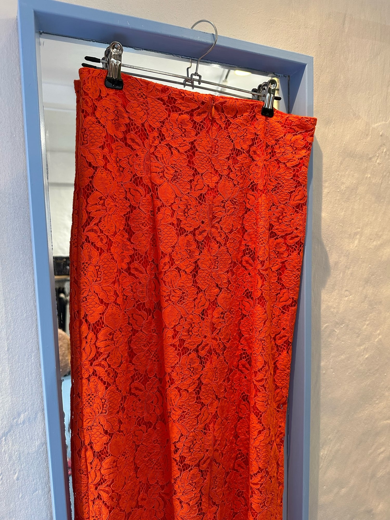 Ganni Orange Blondenederdel