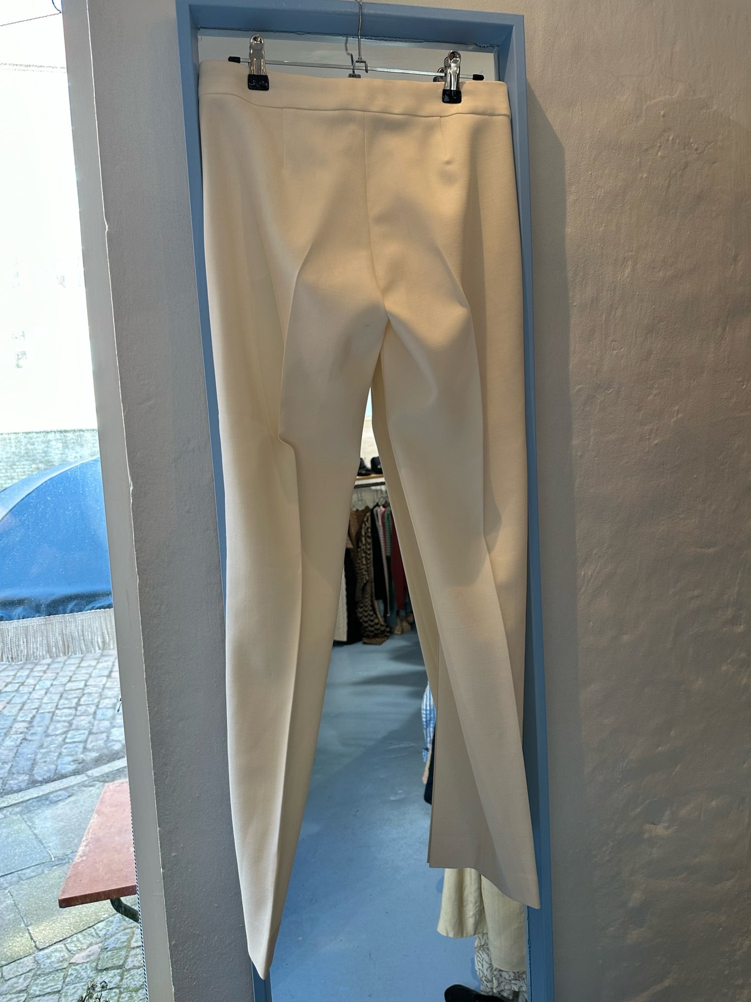 Max Mara bukser hvide bagfra