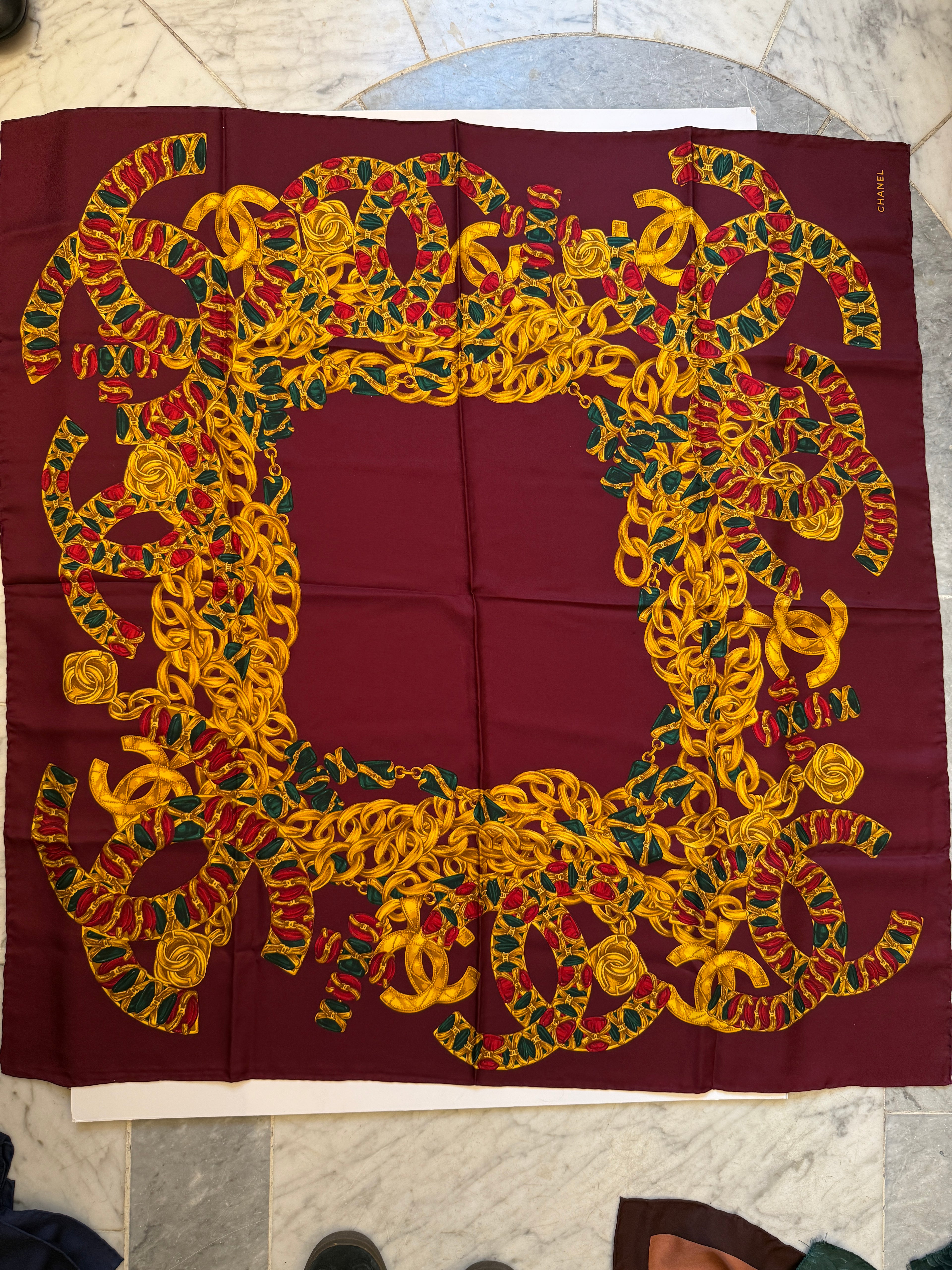 Chanel Silke Tørklæde