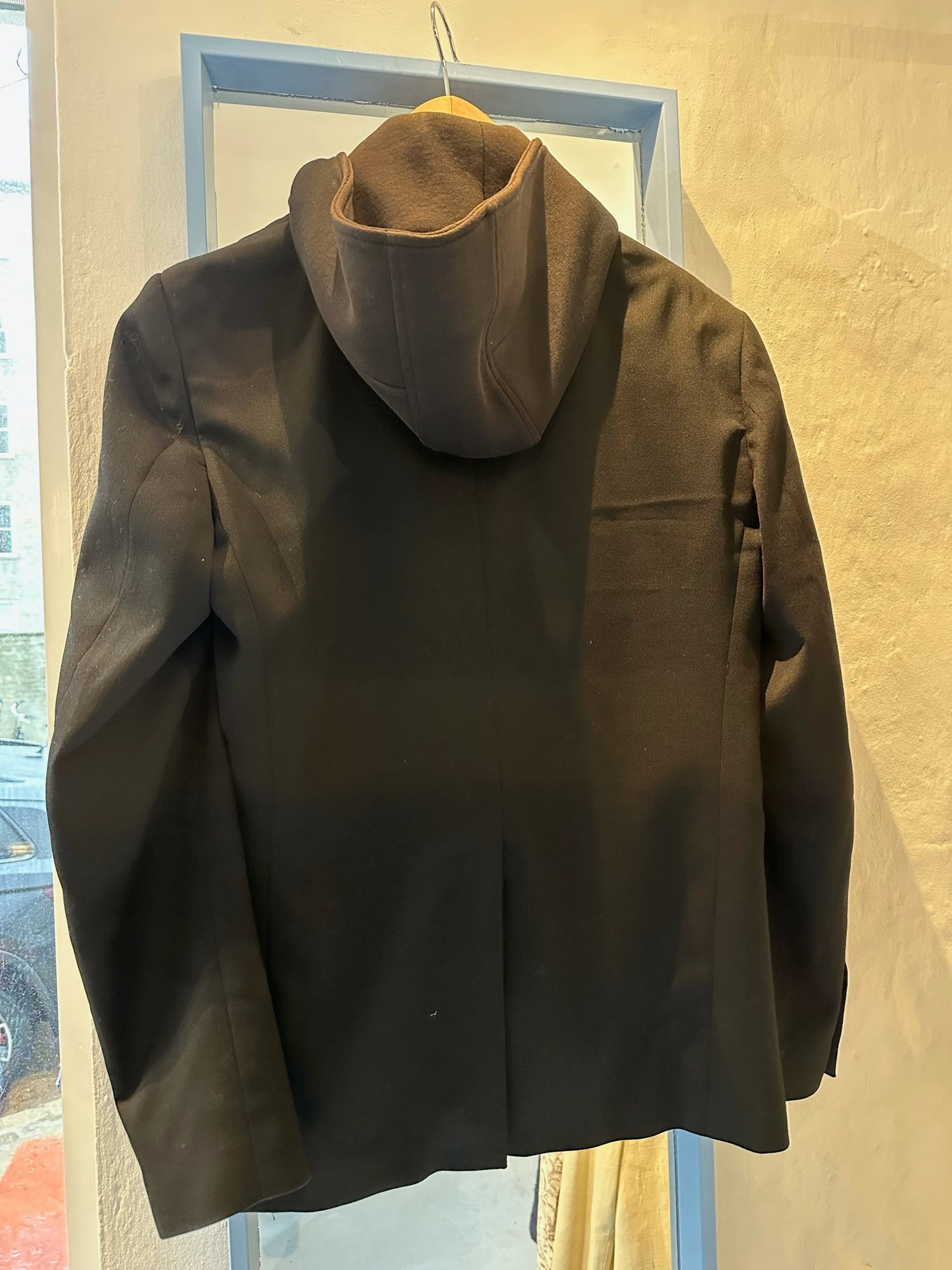 Philipp Plein hættetrøje blazer sort bagfra