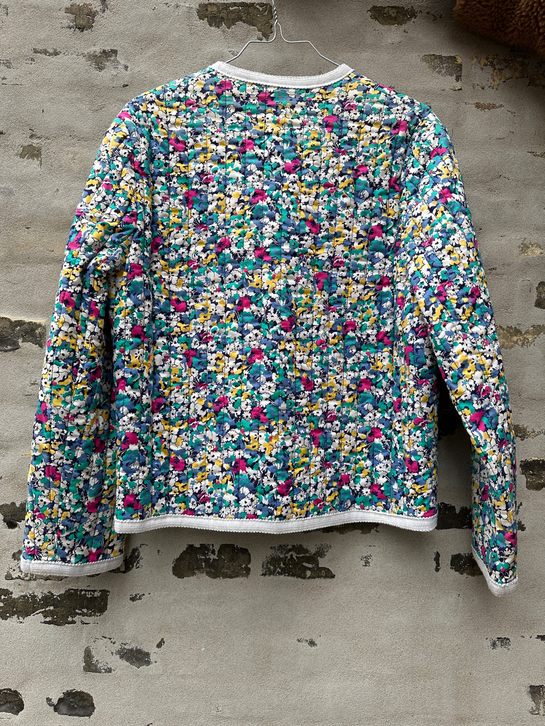 brand unknown blomstret jakke