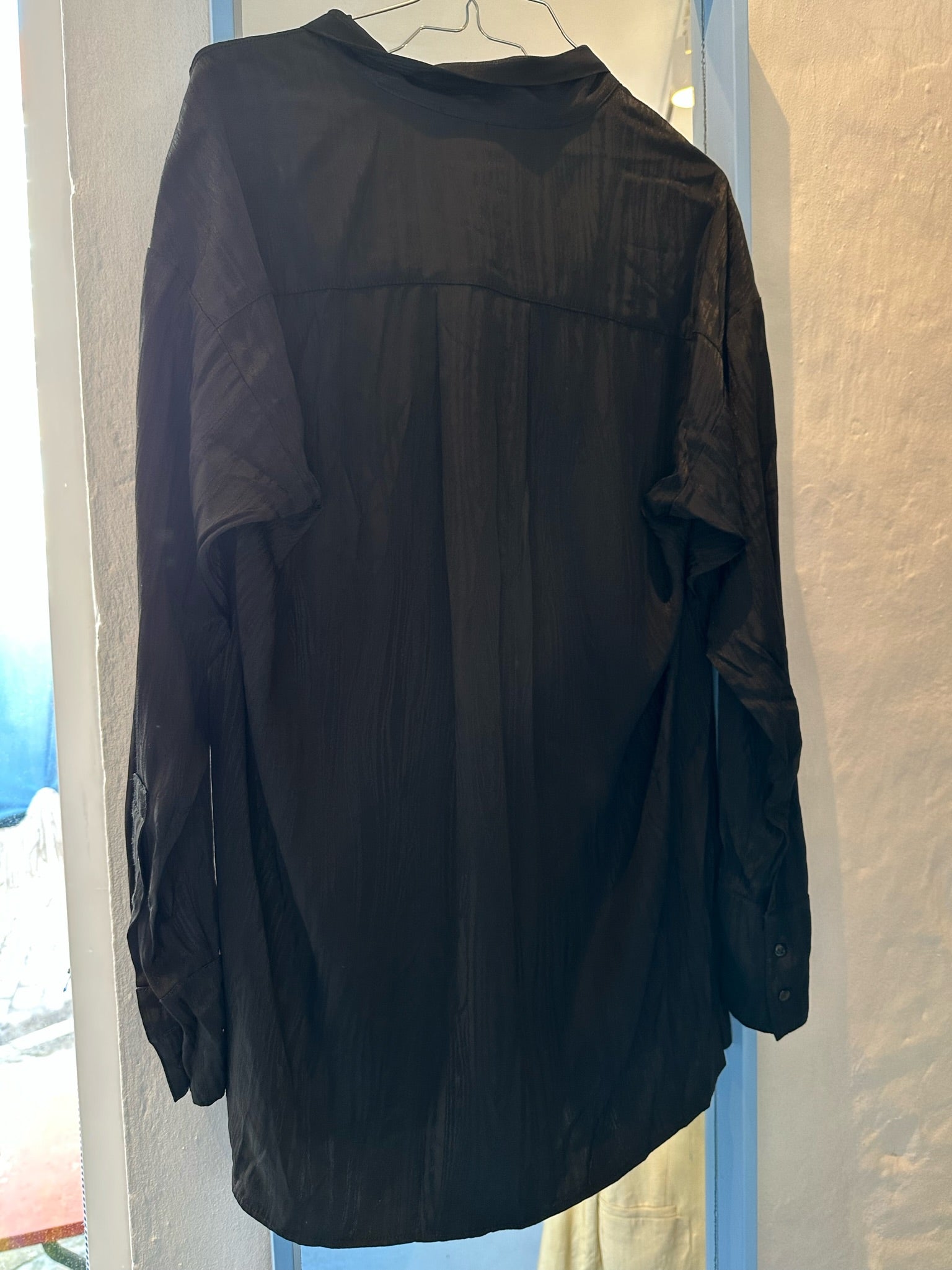 Birgitte Herskind bluse sort bagfra