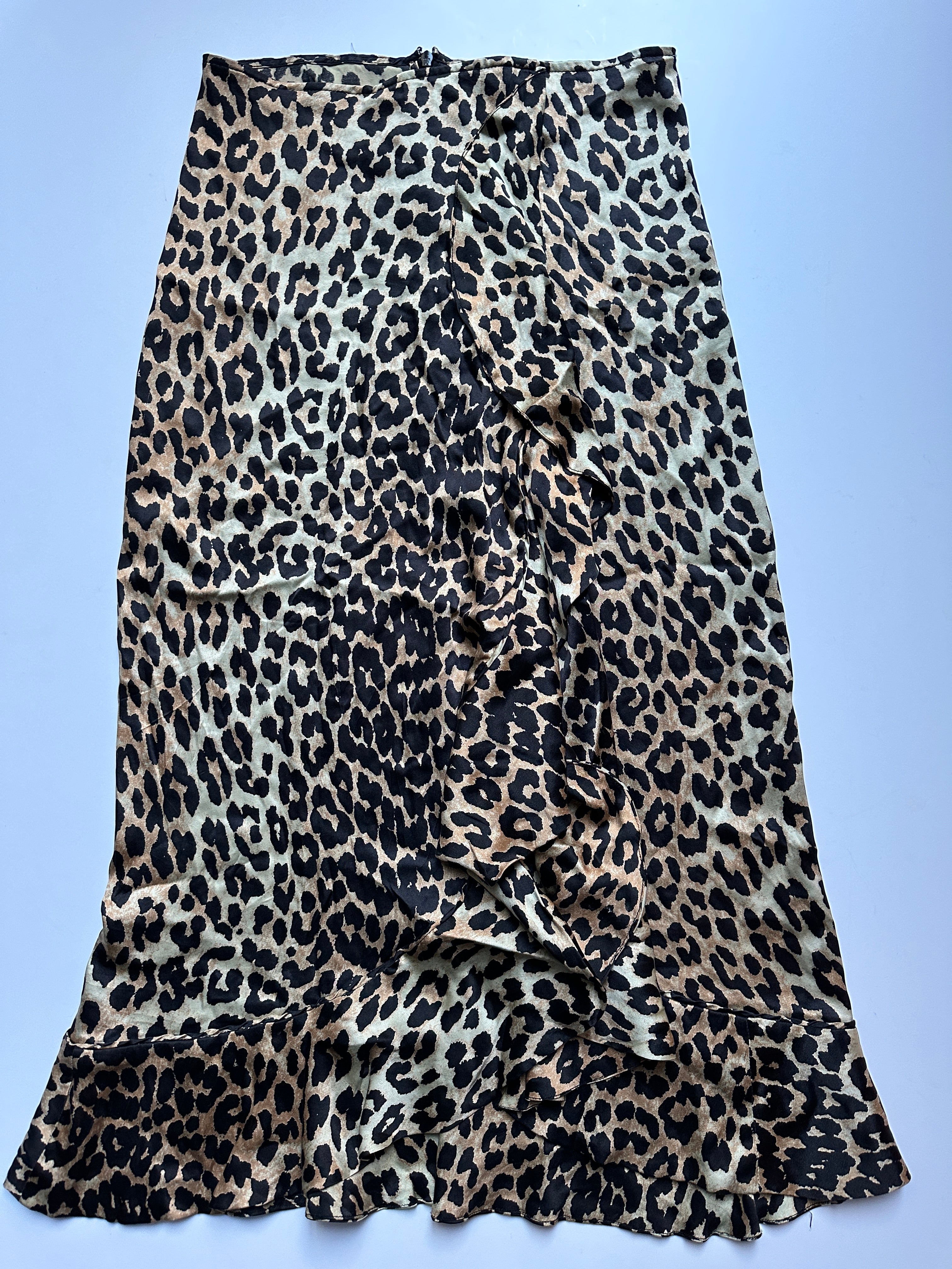 Ganni Leopard Nederdel