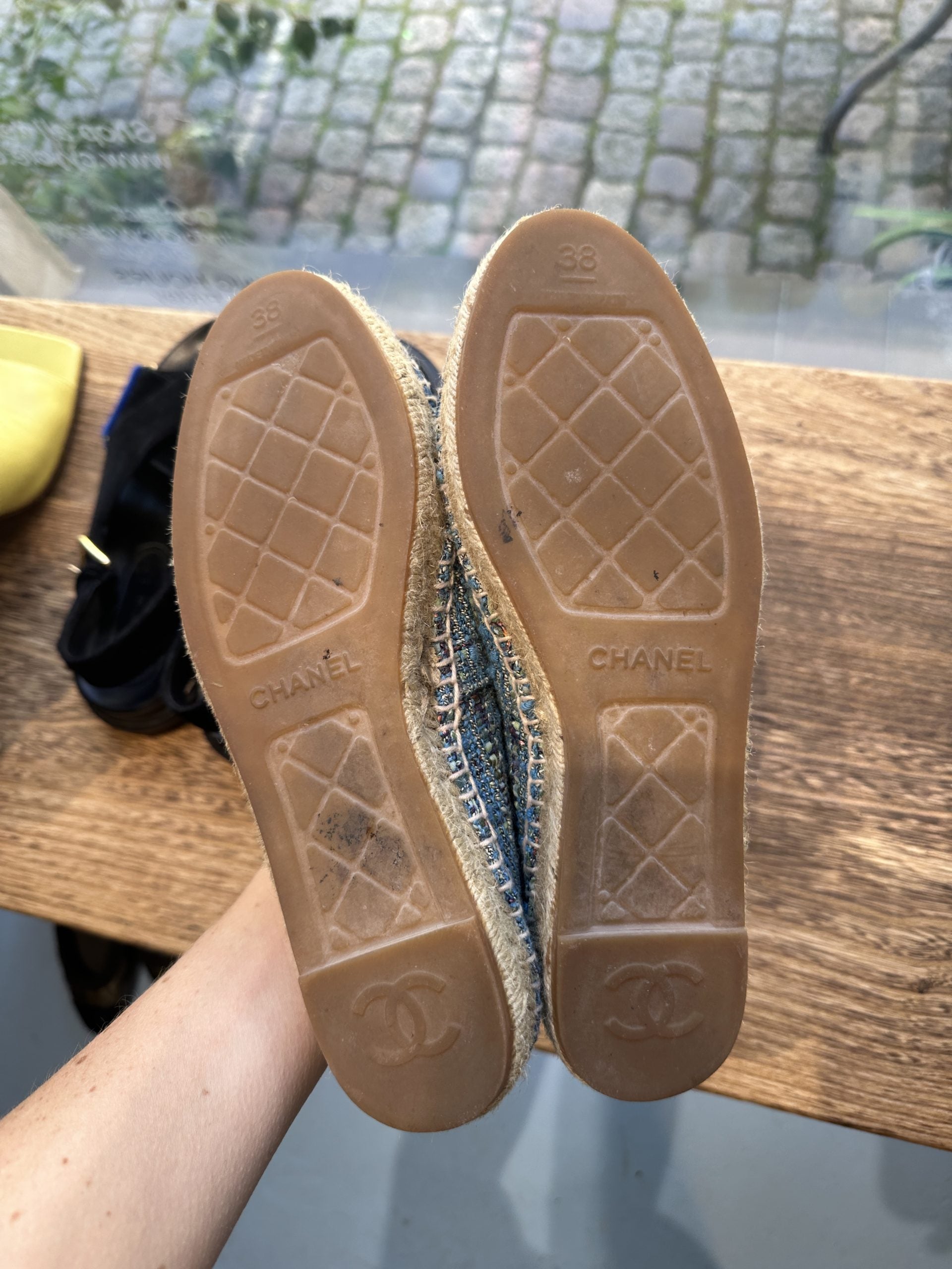 Chanel Espadrilles Blue