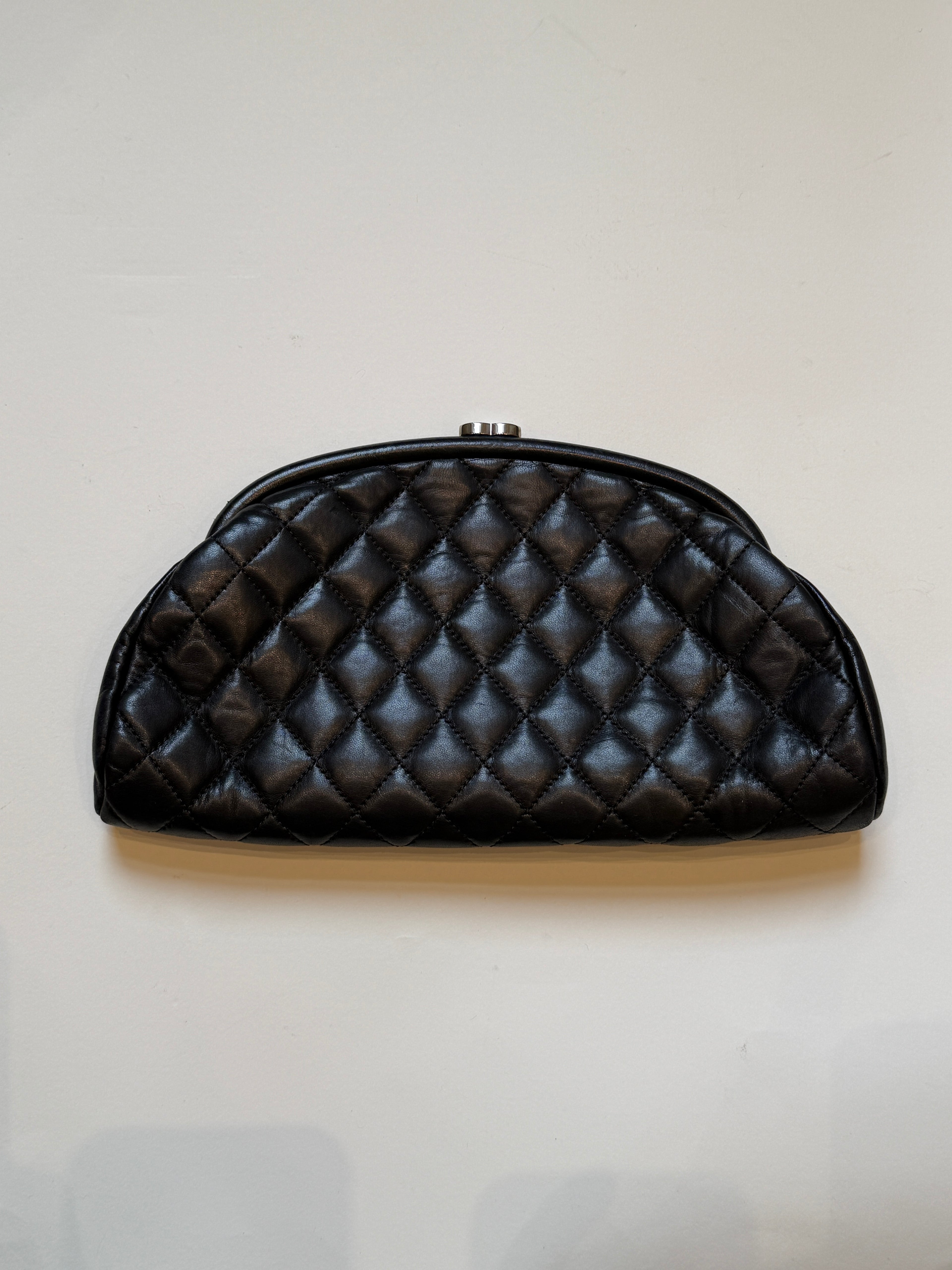 Chanel Timeless Mademoiselle Læder Clutch