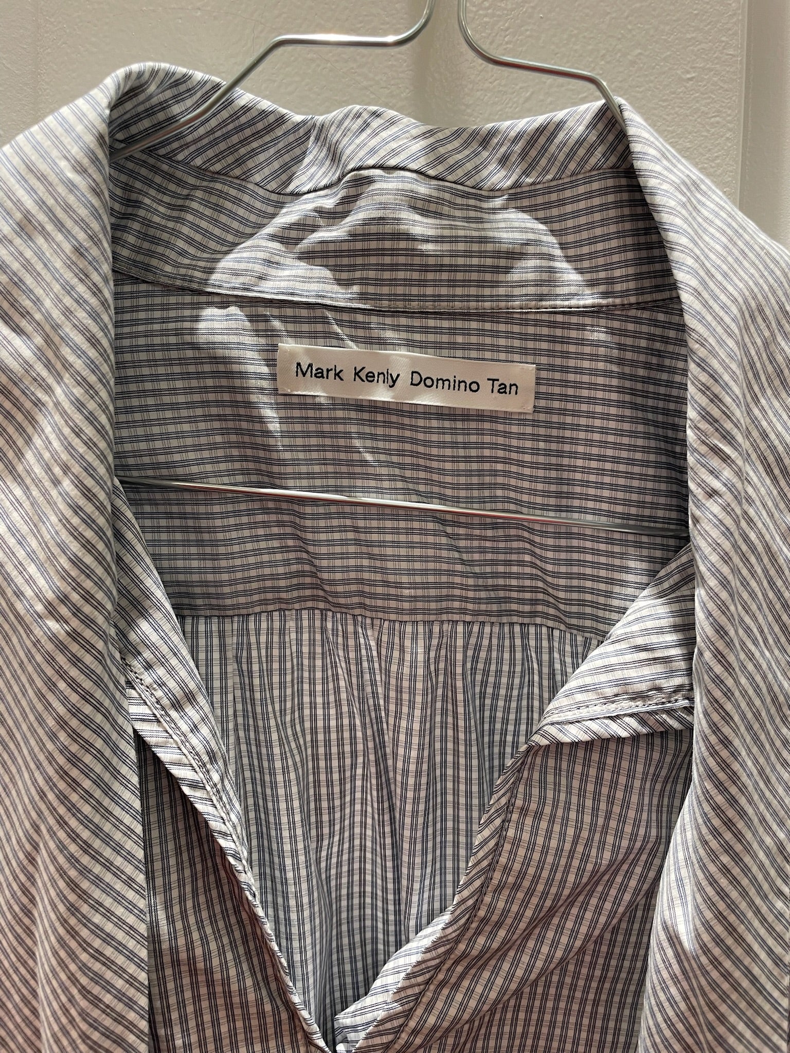 Mark Kenly Domino Tan Skjorte
