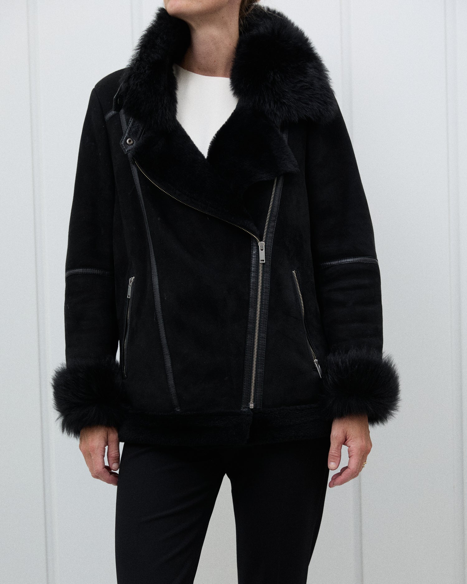 Dear Dharma Læder / Ruskinds - jakke