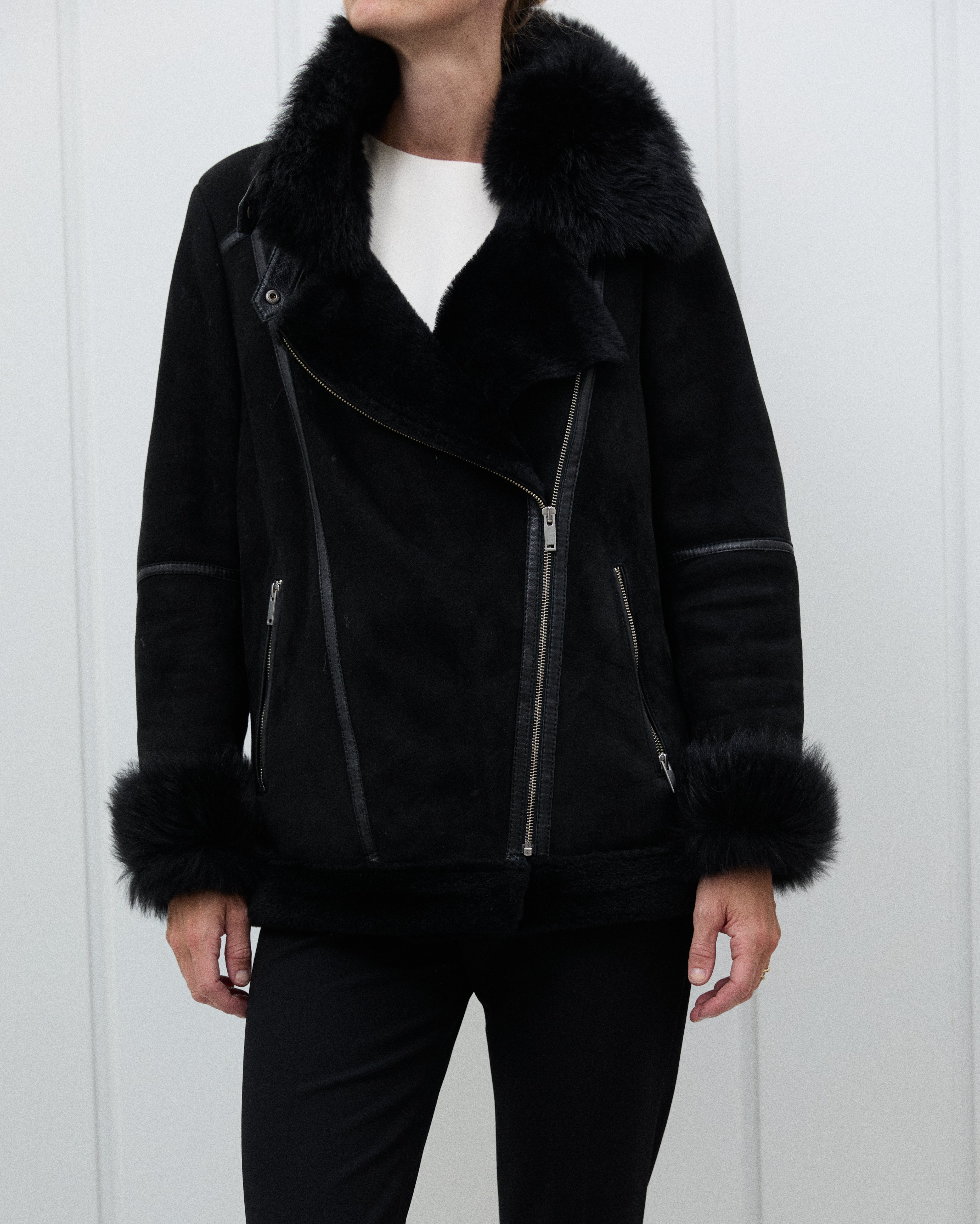 Dear Dharma Læder / Ruskinds - jakke