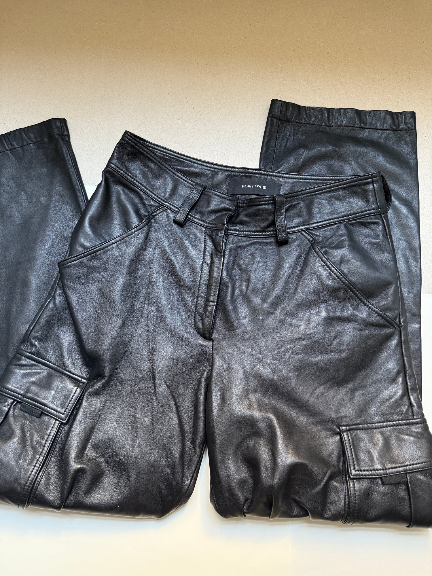 Raiine Læder Bukser