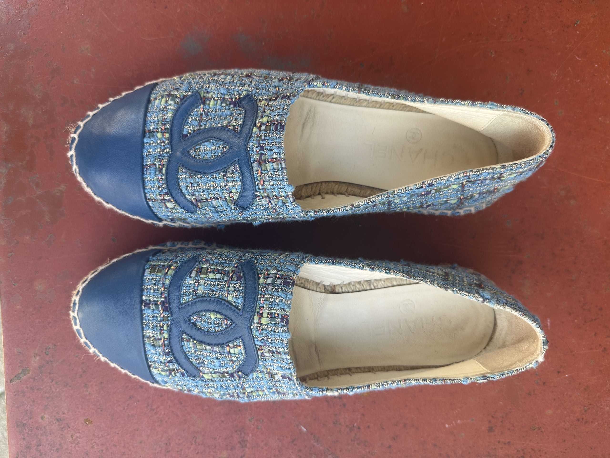 Chanel Espadrilles Blue