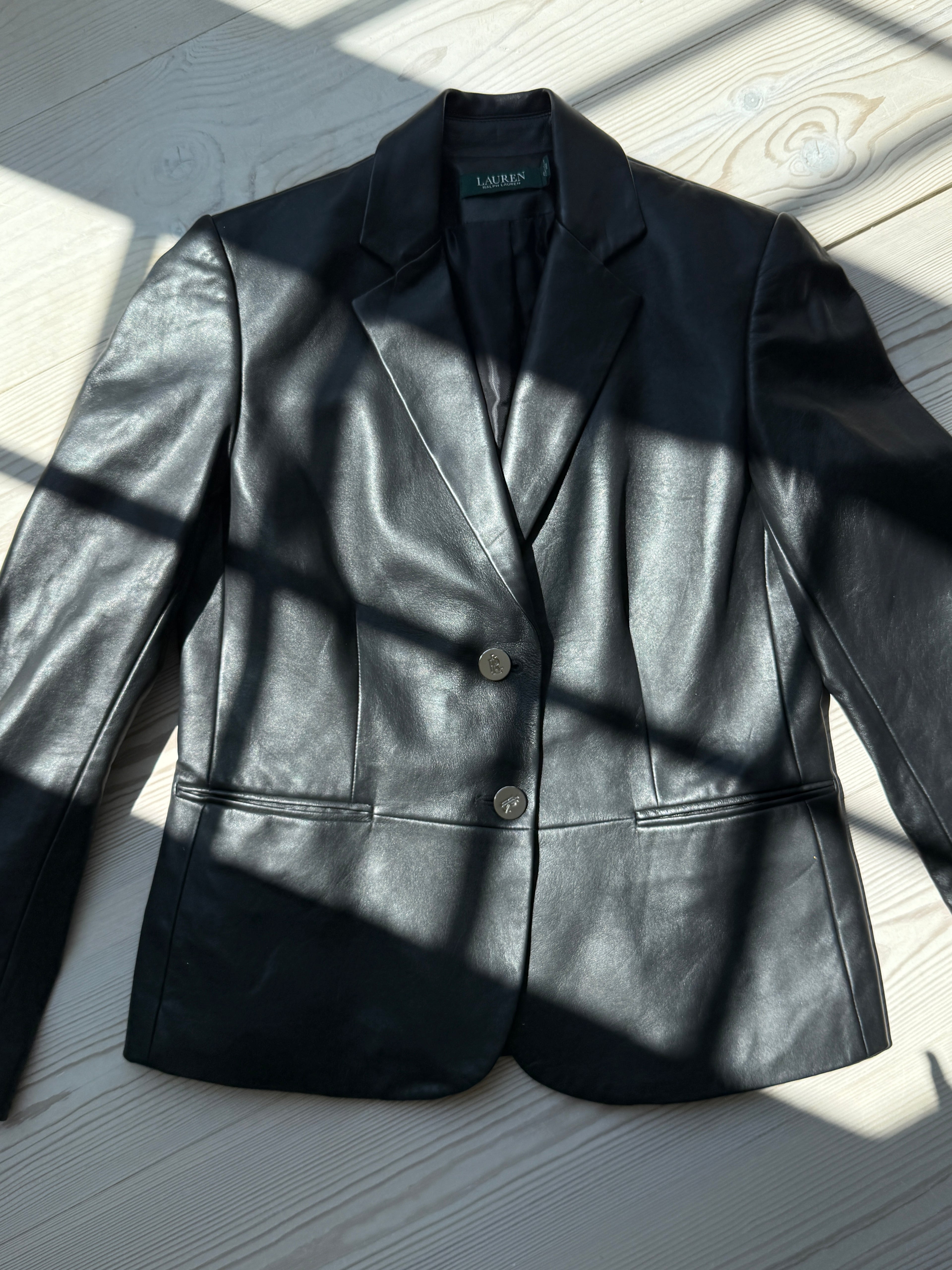 Ralph Lauren Læder Jakke