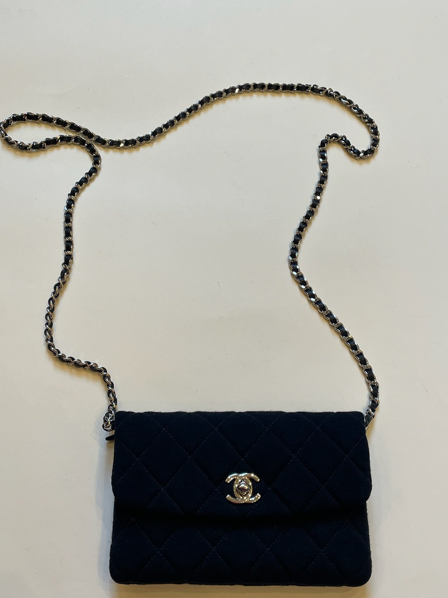 Chanel Jersey Flap Bag