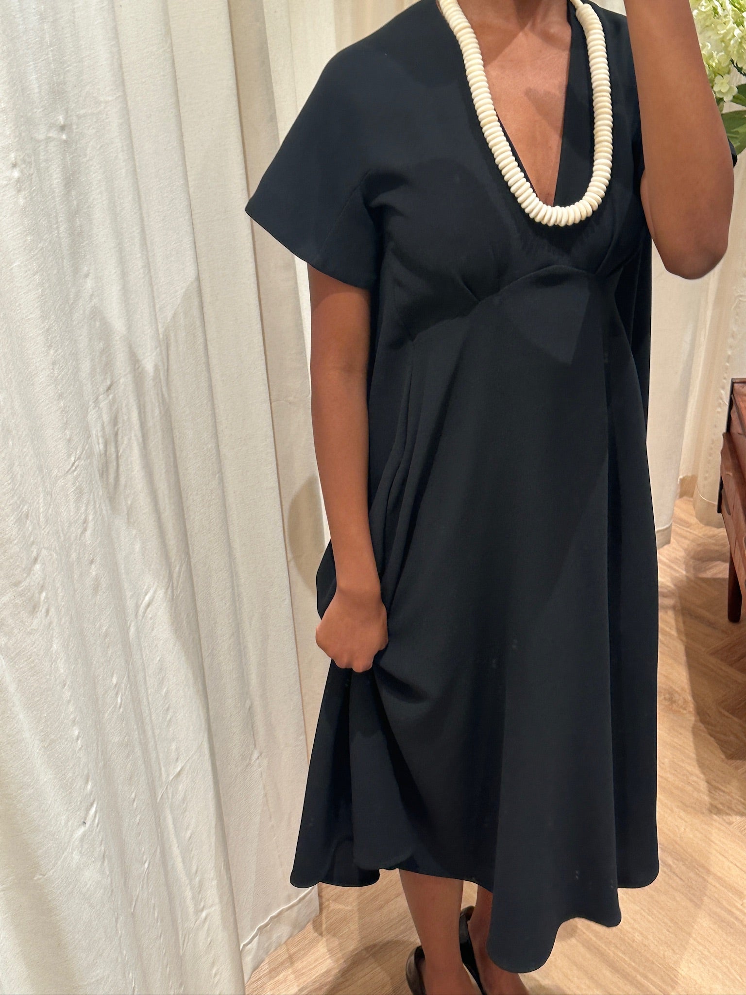 Mark Kenly Domino Tan Dress