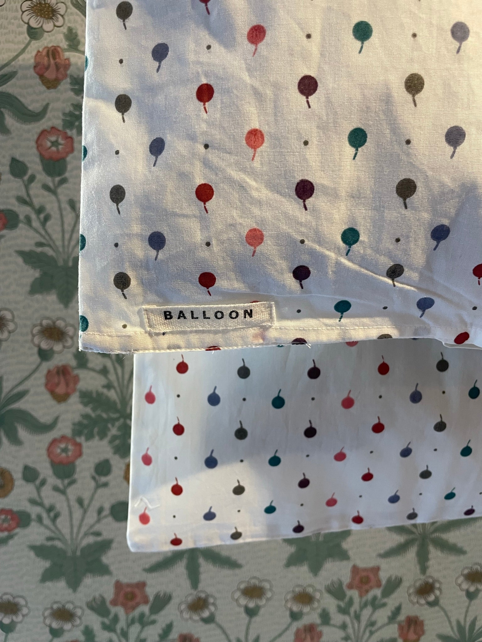Balloon Junior Bedding White
