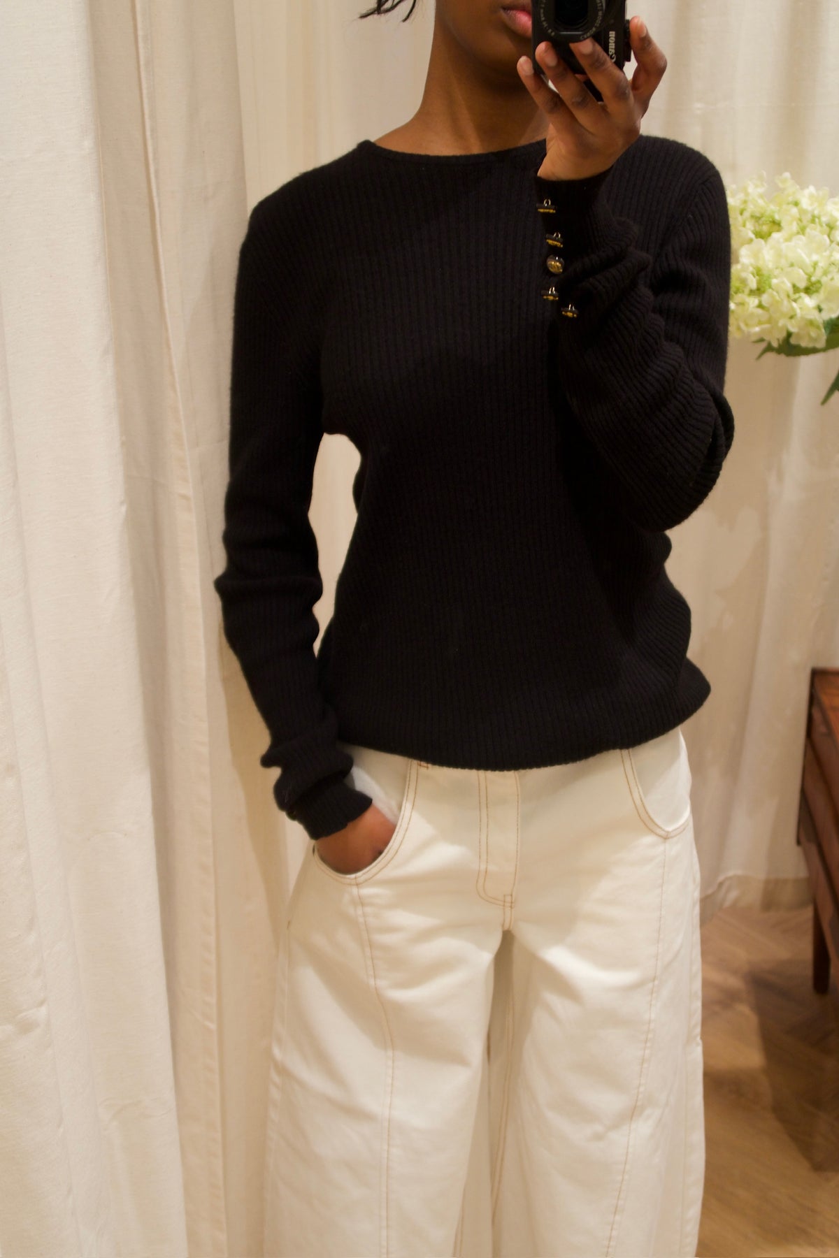 Chanel Ribbed sweater