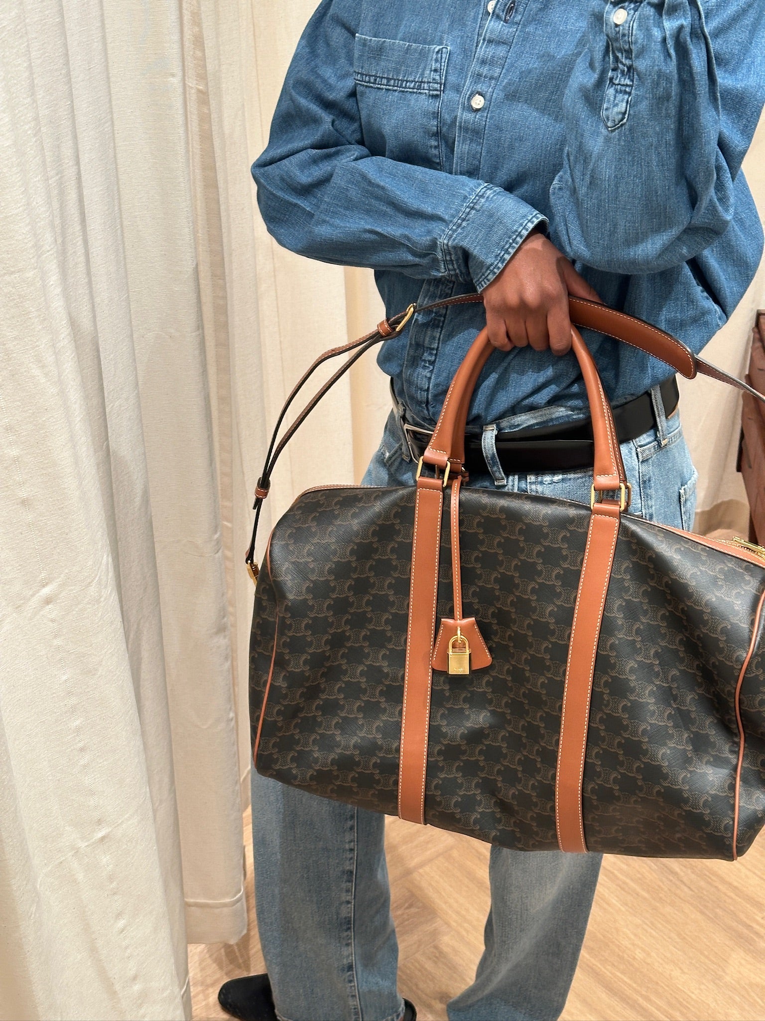 Celine Triomphe Medium Travel Bag / Taske