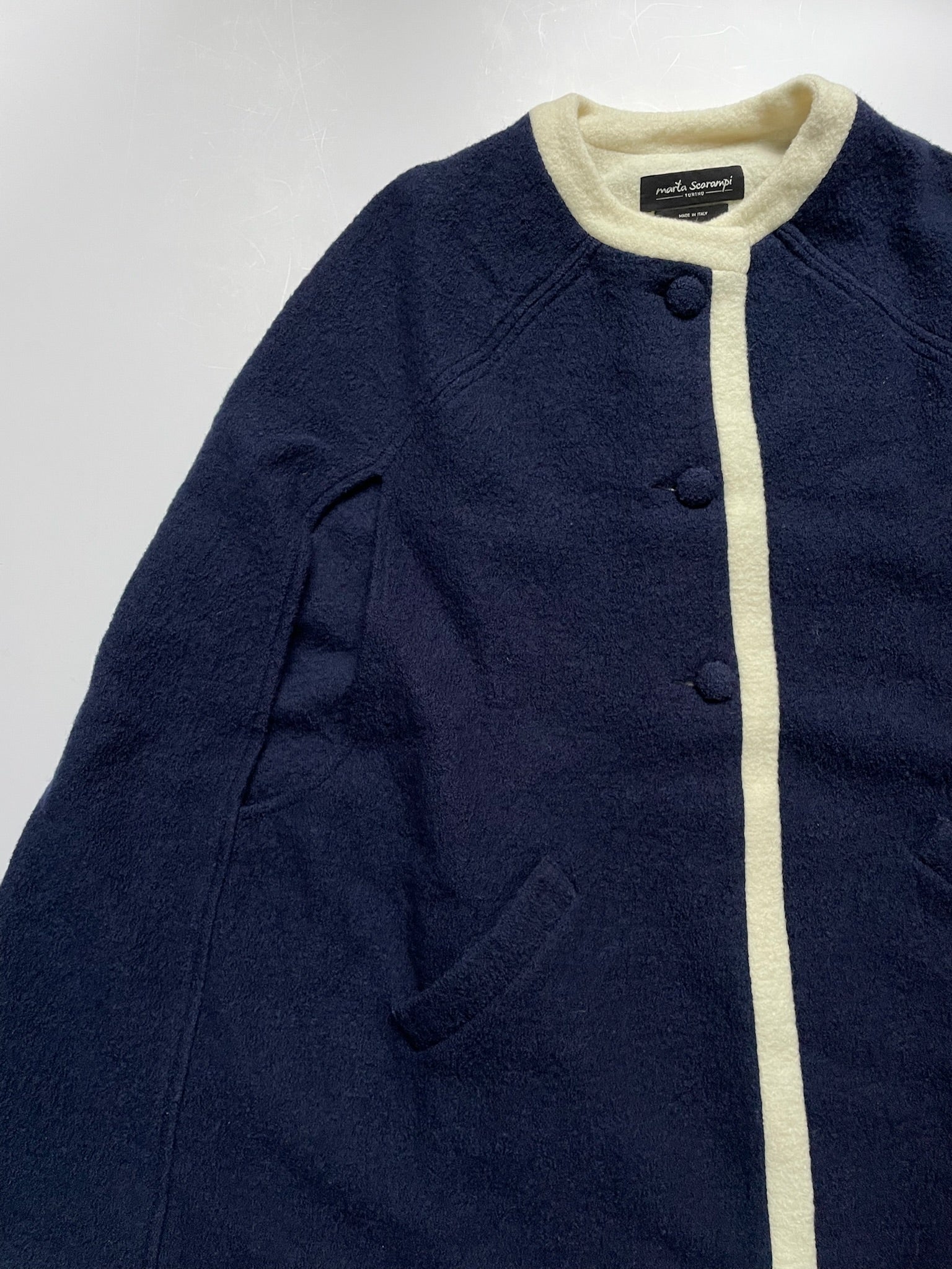 Marta Scarampi Uld Cape