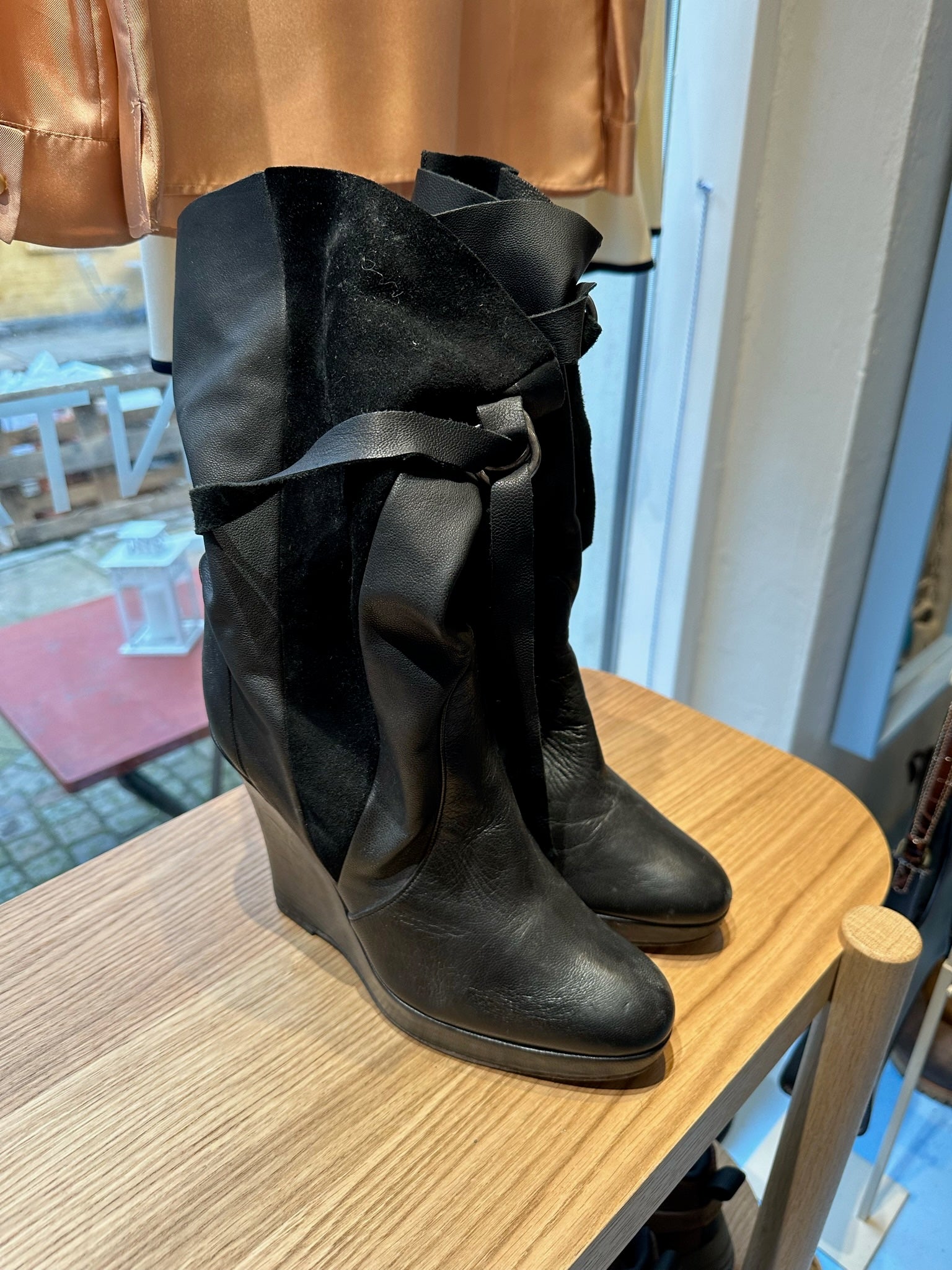 Patrizia Pepe støvler sort fra siden