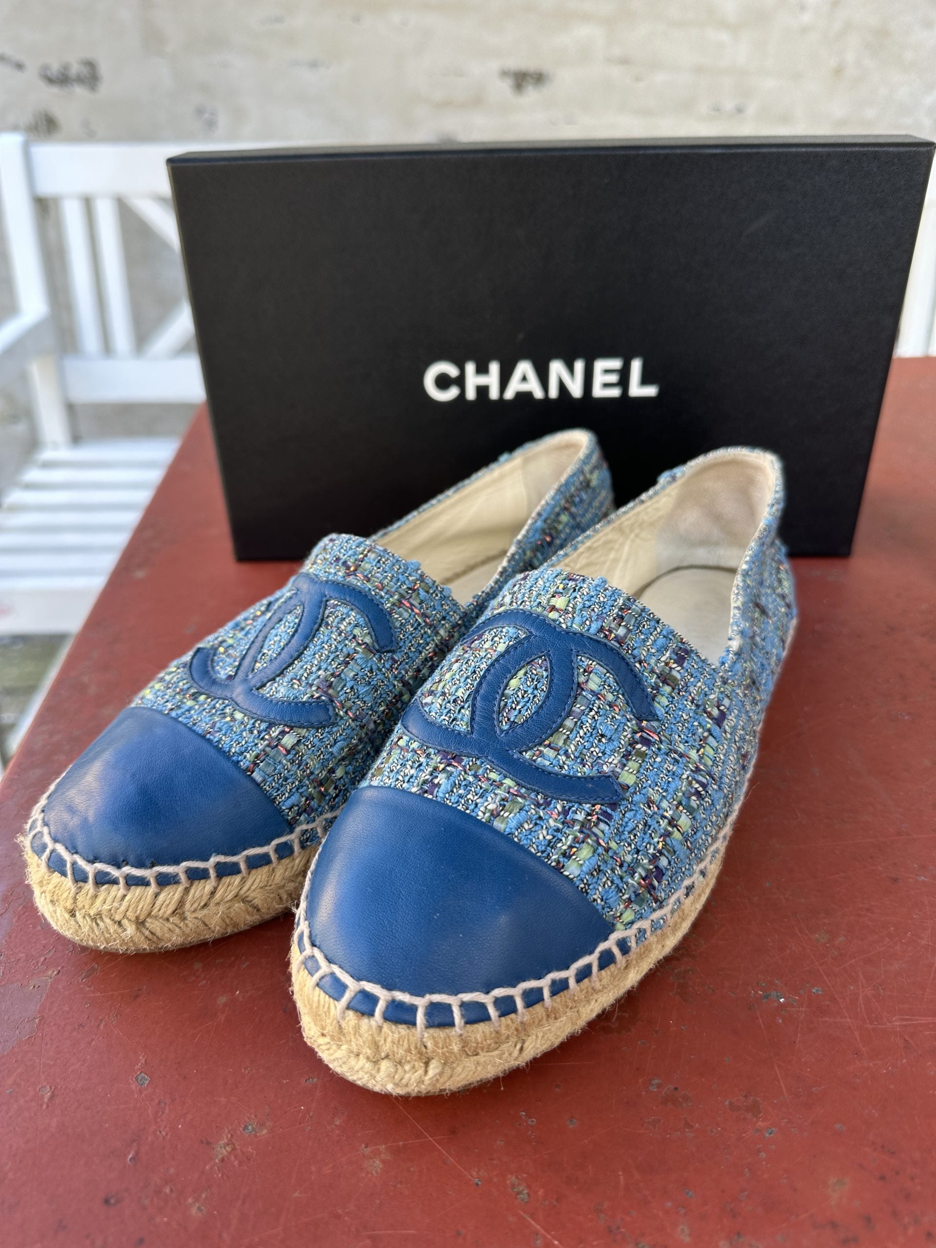 Chanel Espadrilles Blue