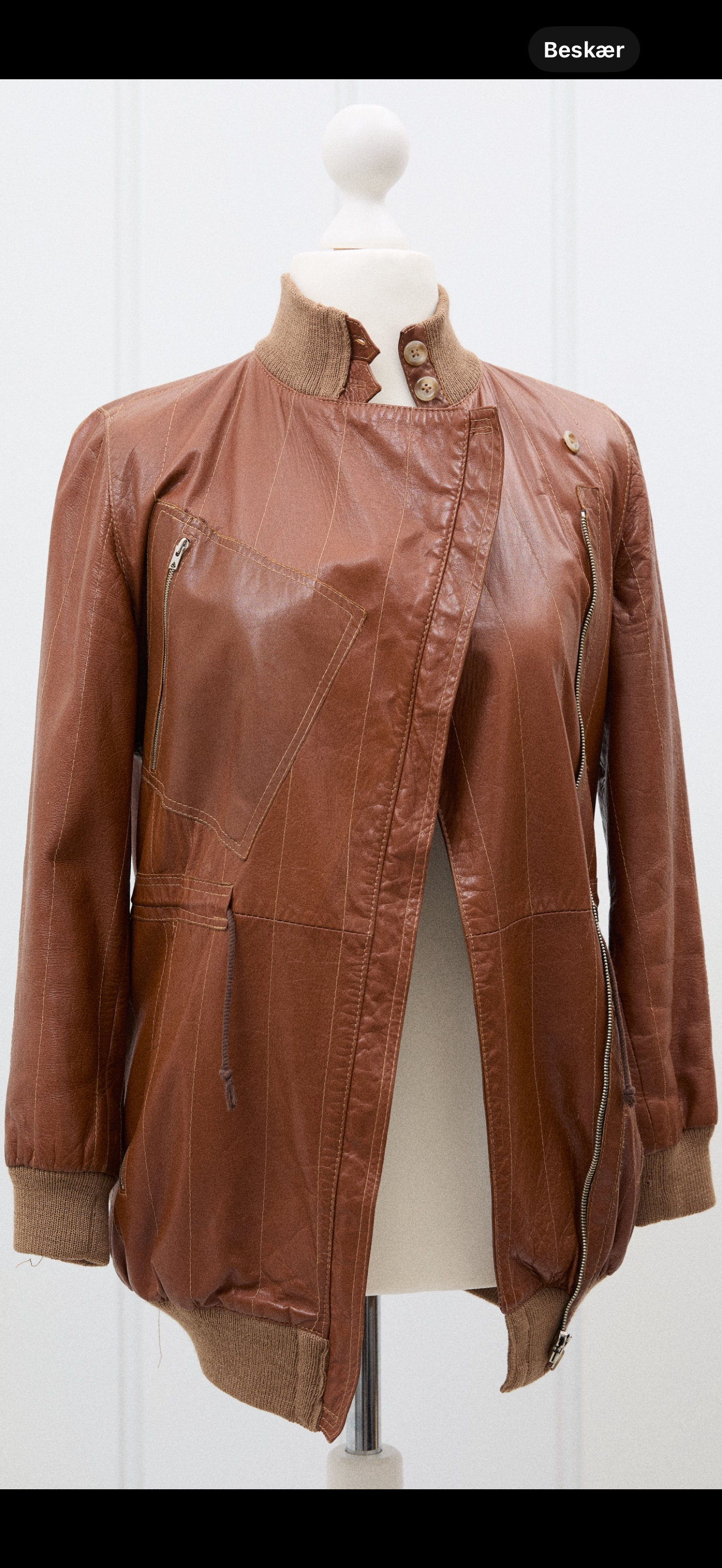 Ivan Grundahl Læderjakke