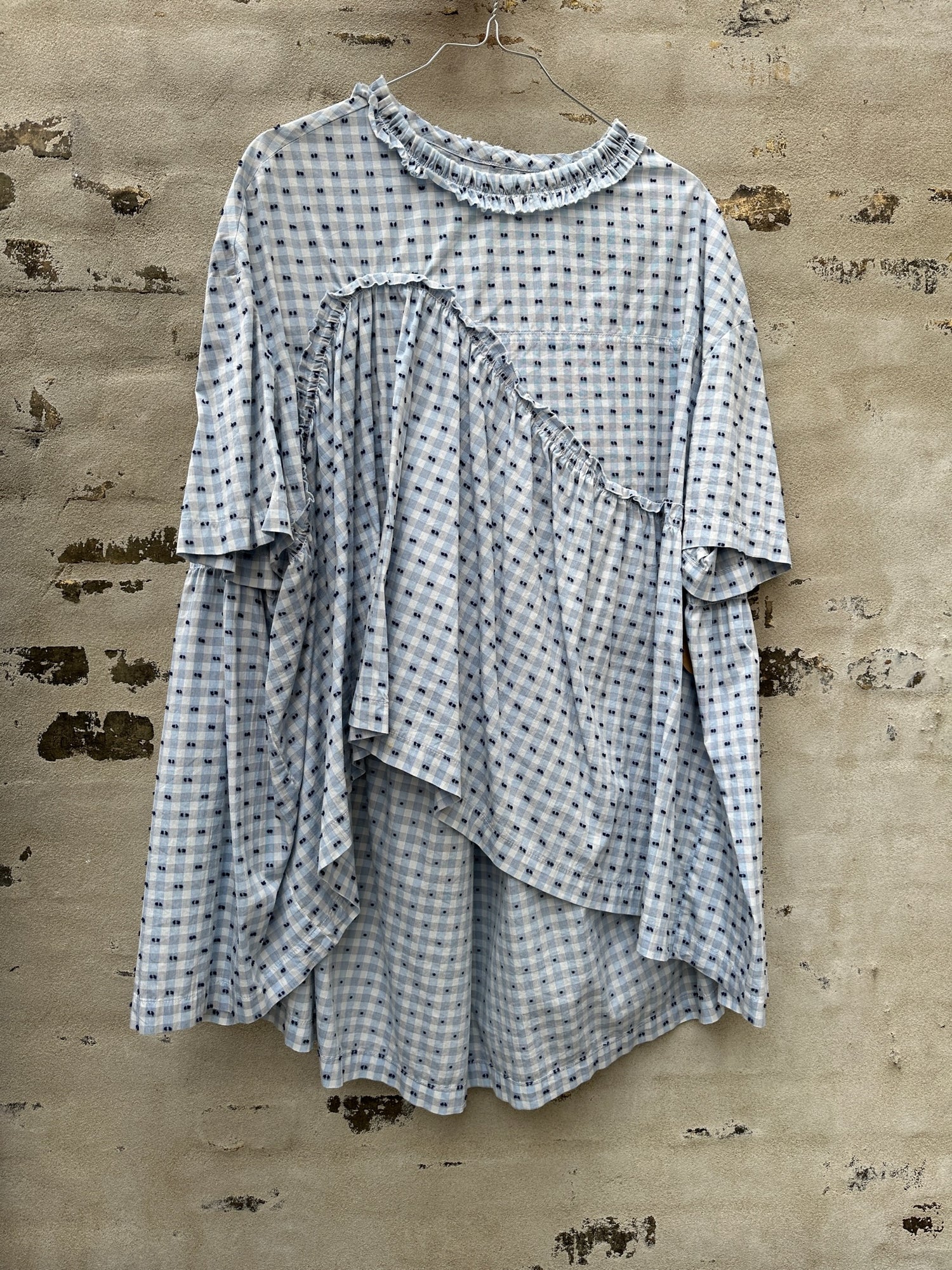 Henrik Vibskov kortærmet bluse væg