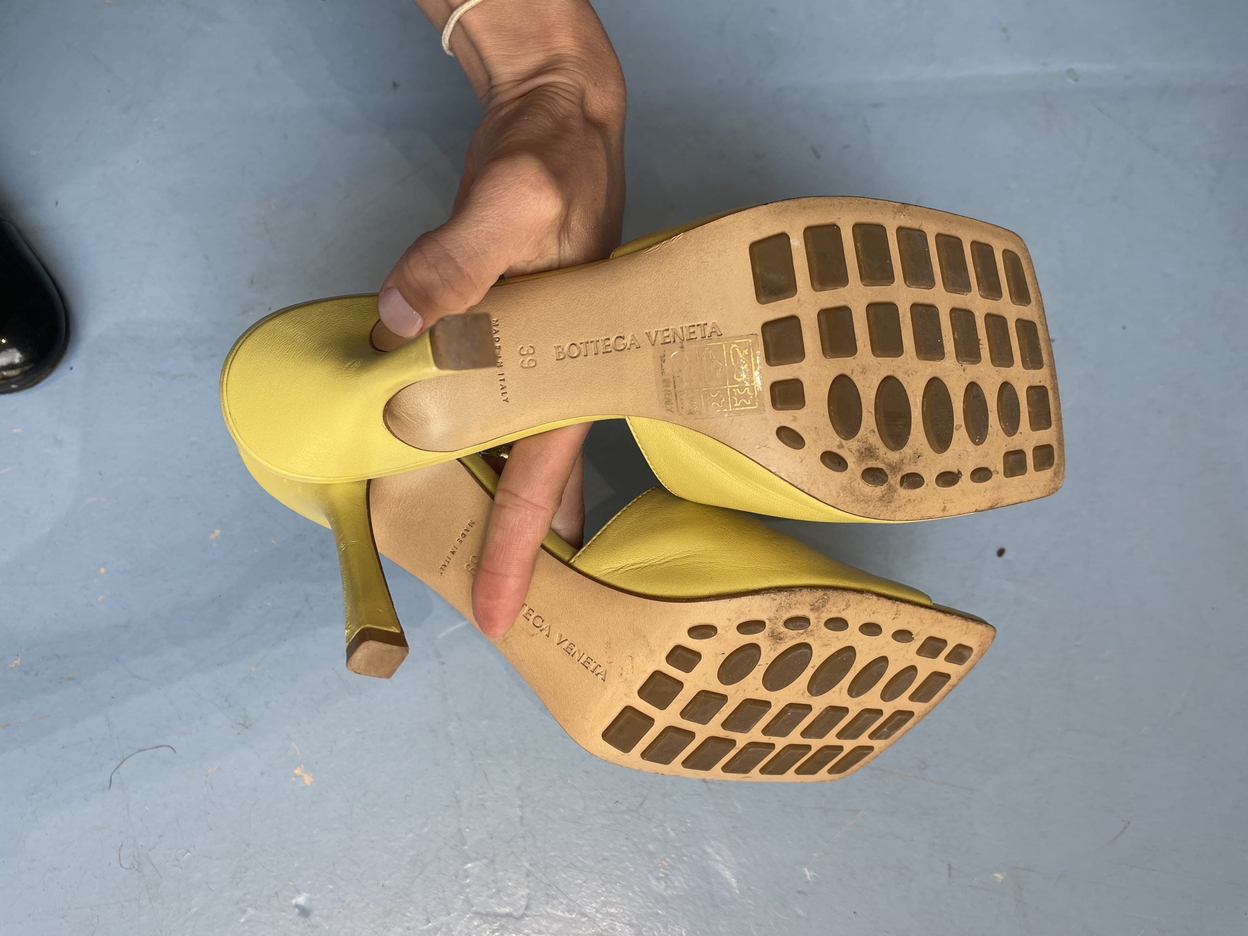 Bottega Veneta Sandaler gul sål