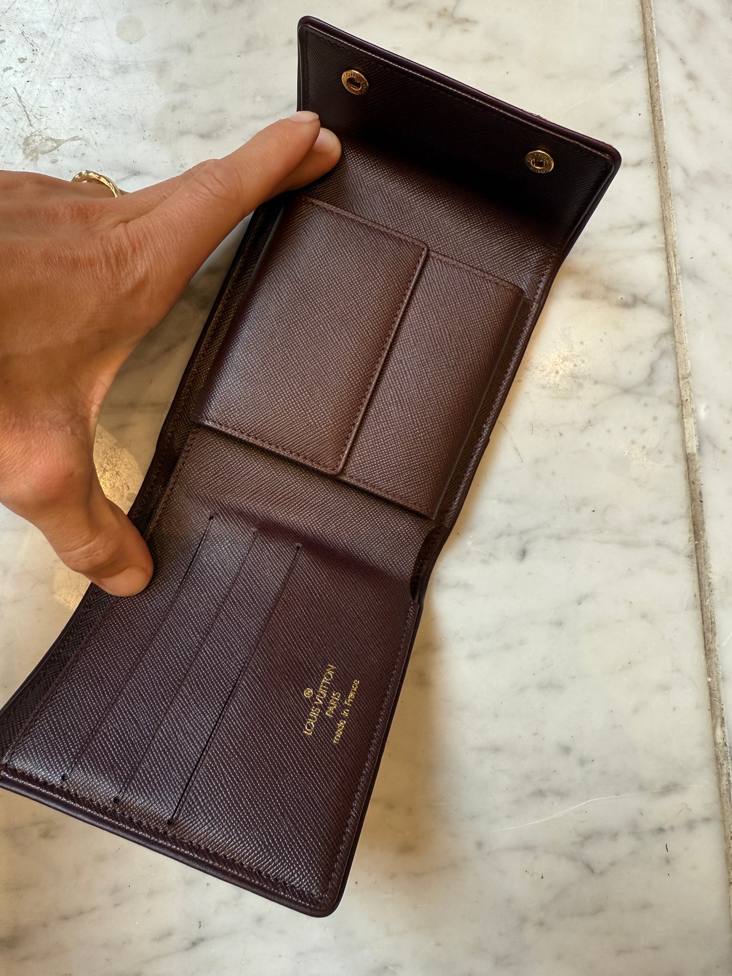 Louis Vuitton Linen Pung / Wallet