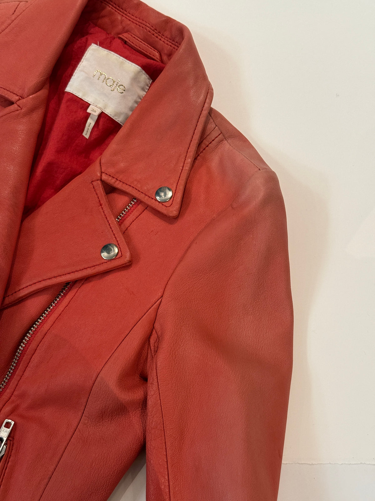 Maje Leather Jacket