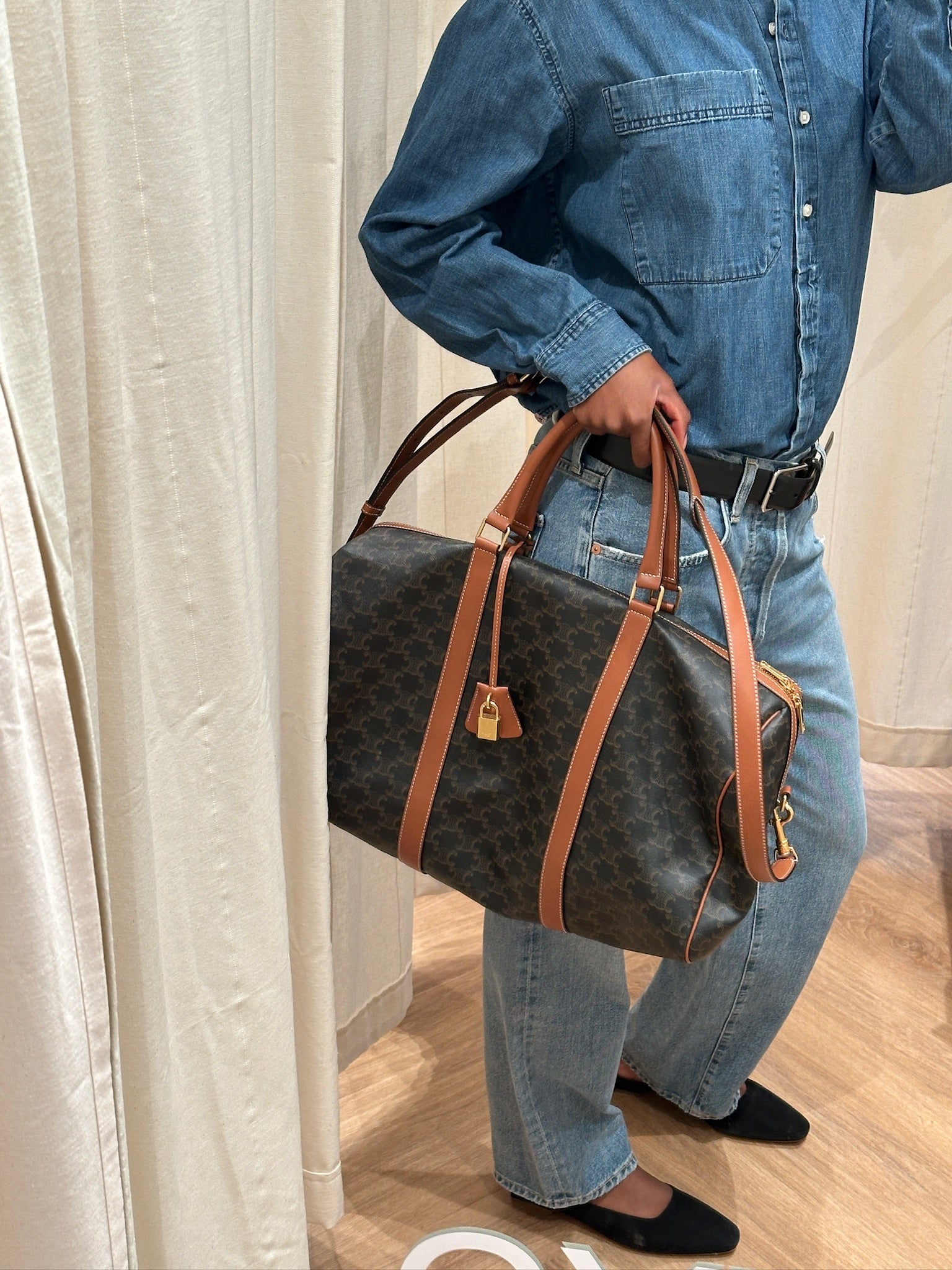 Celine Triomphe Medium Travel Bag / Taske
