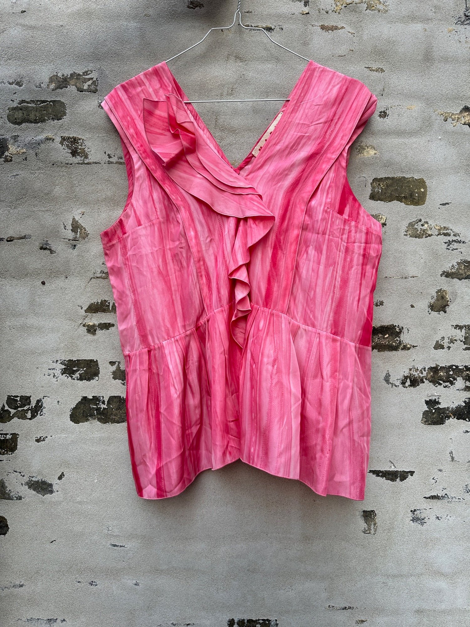 Marni top lyserød væg