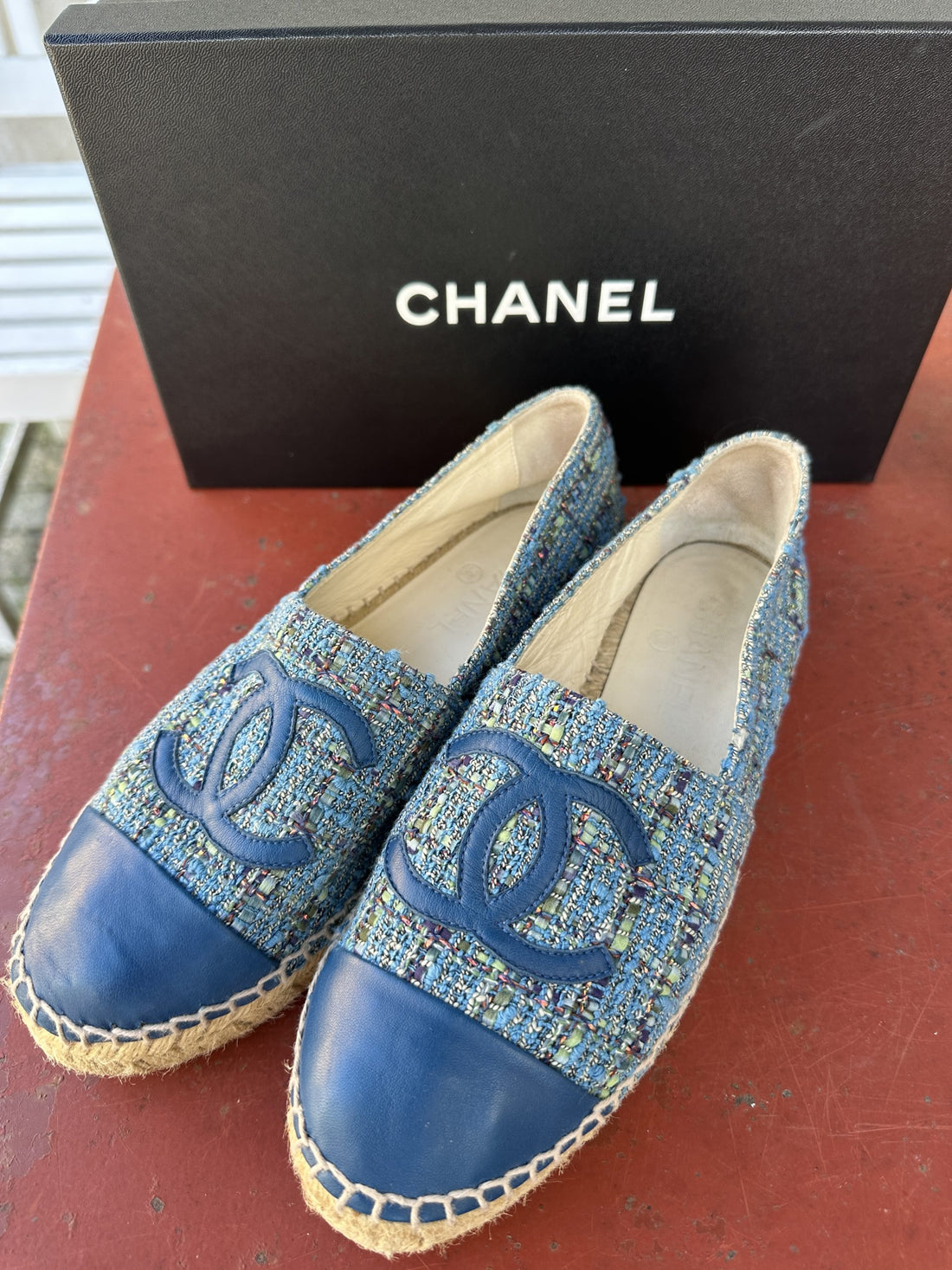 Chanel Espadrilles Blue