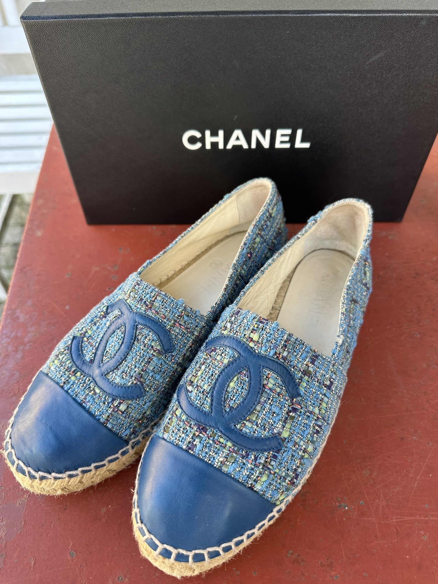 Chanel Espadrilles Blue