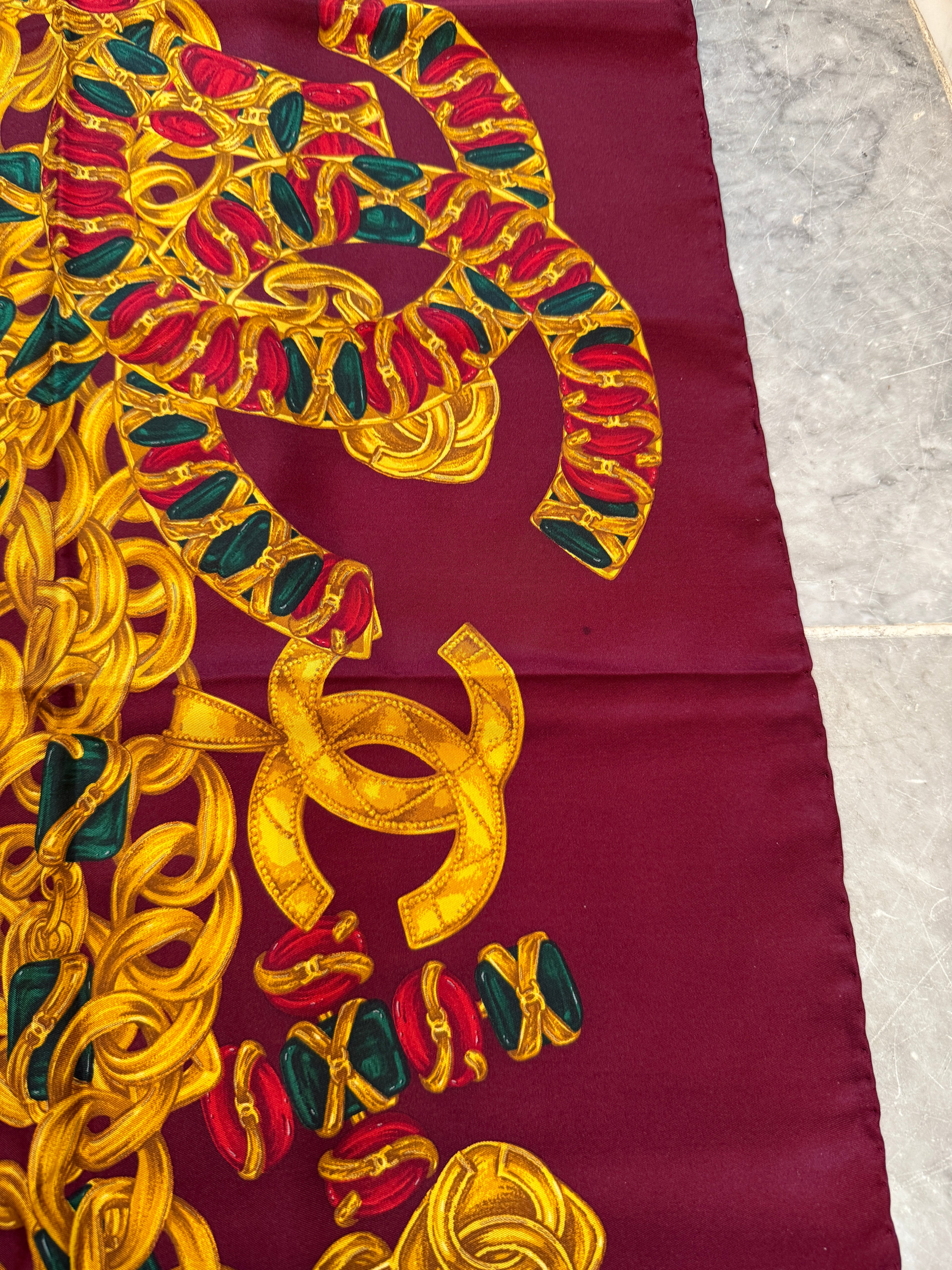 Chanel Silke Tørklæde