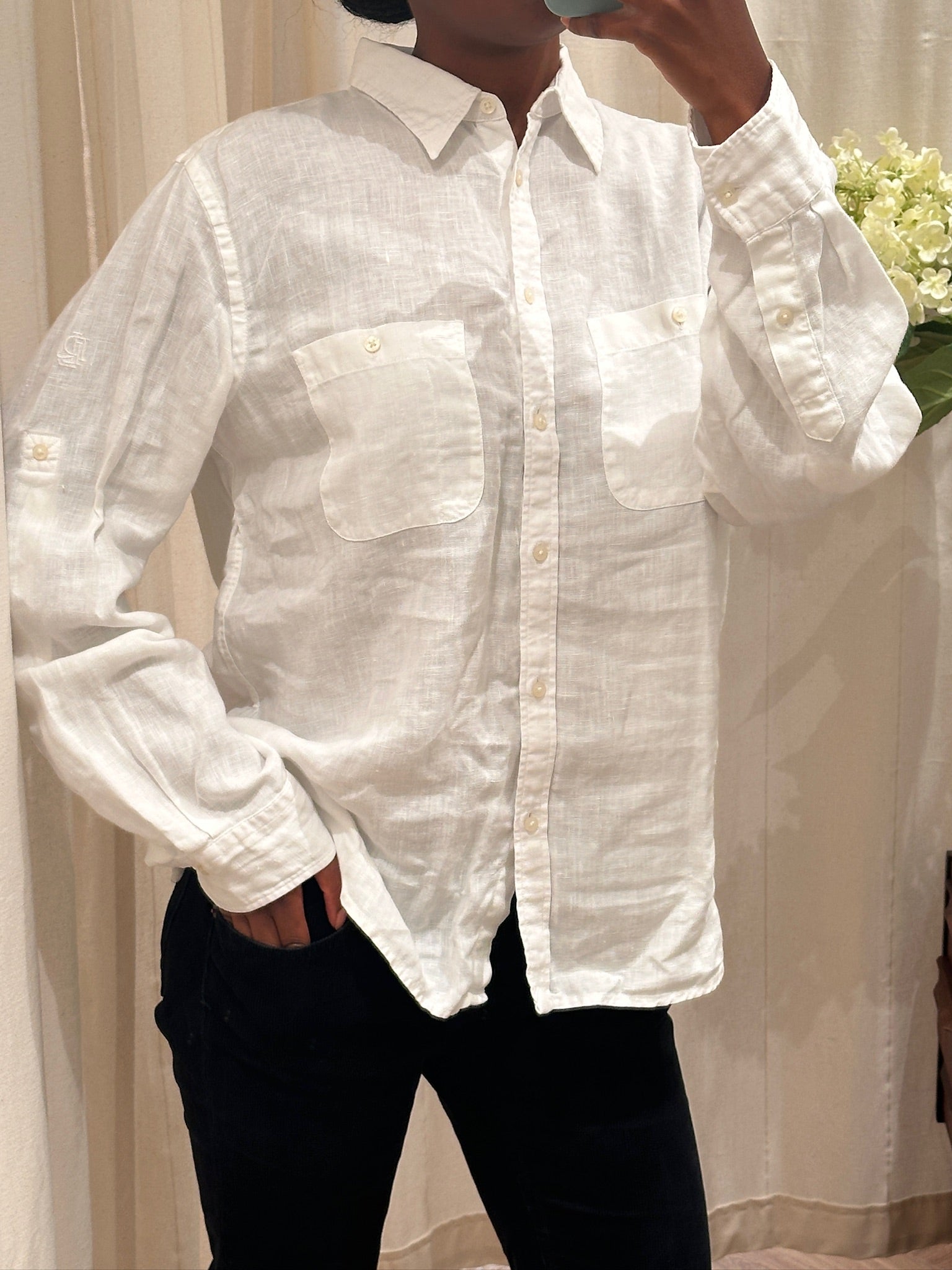 Ralph Lauren Hør Skjorte