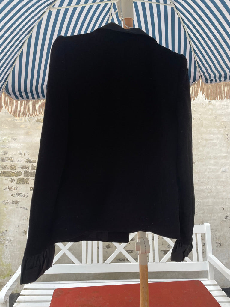 Emporio Armani blazer sort bagfra