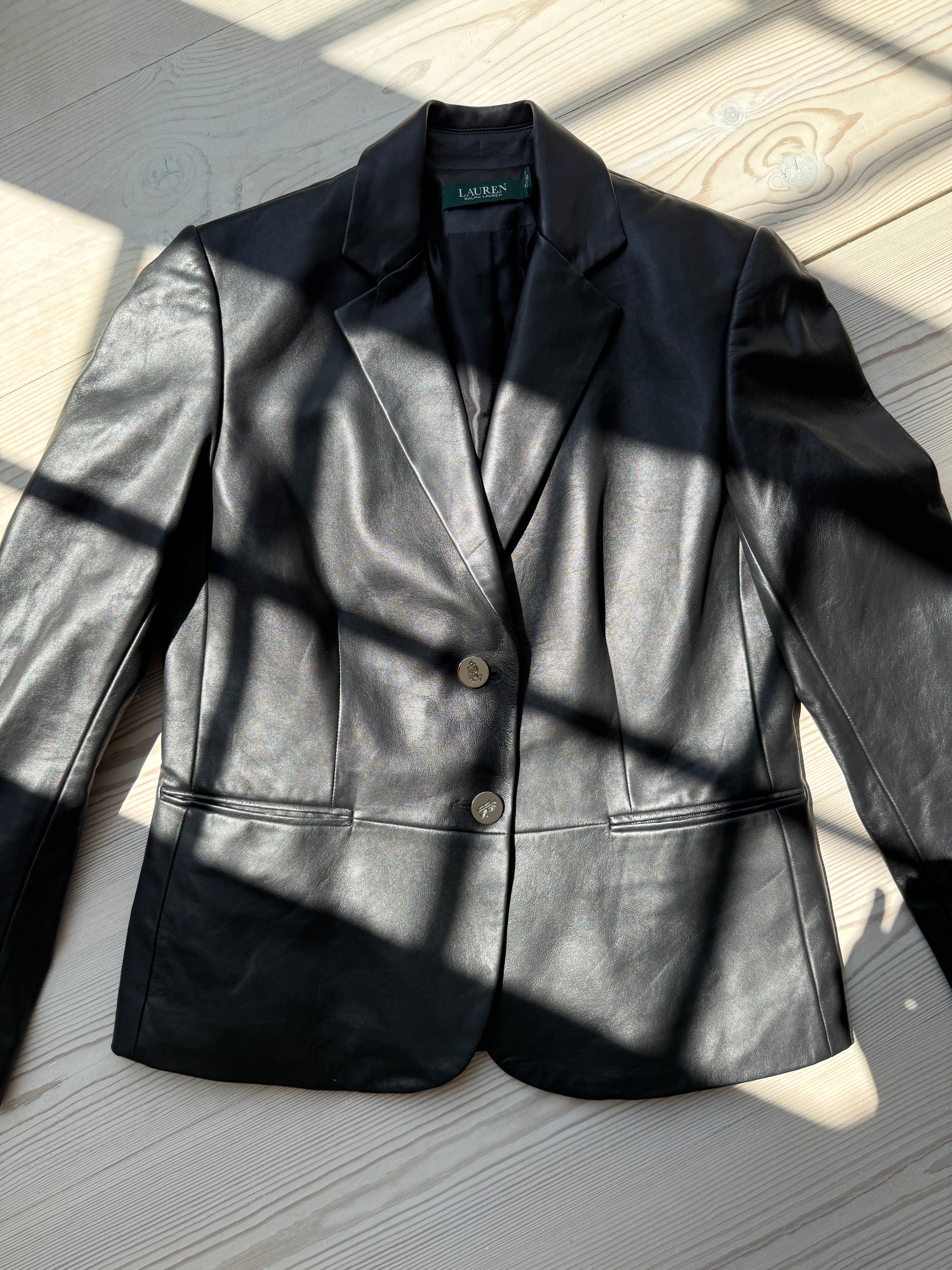 Ralph Lauren Læder Jakke