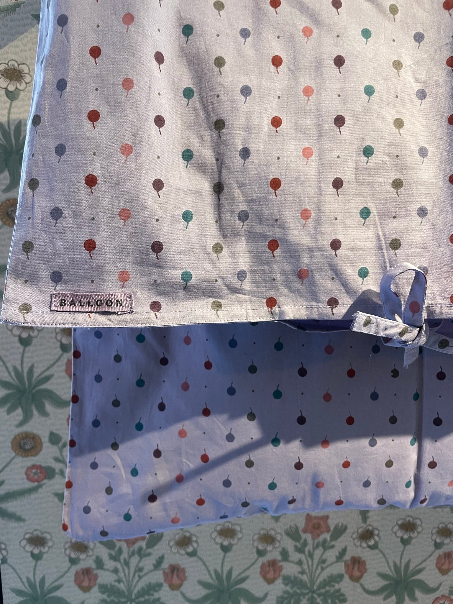 Balloon Junior Bedding White