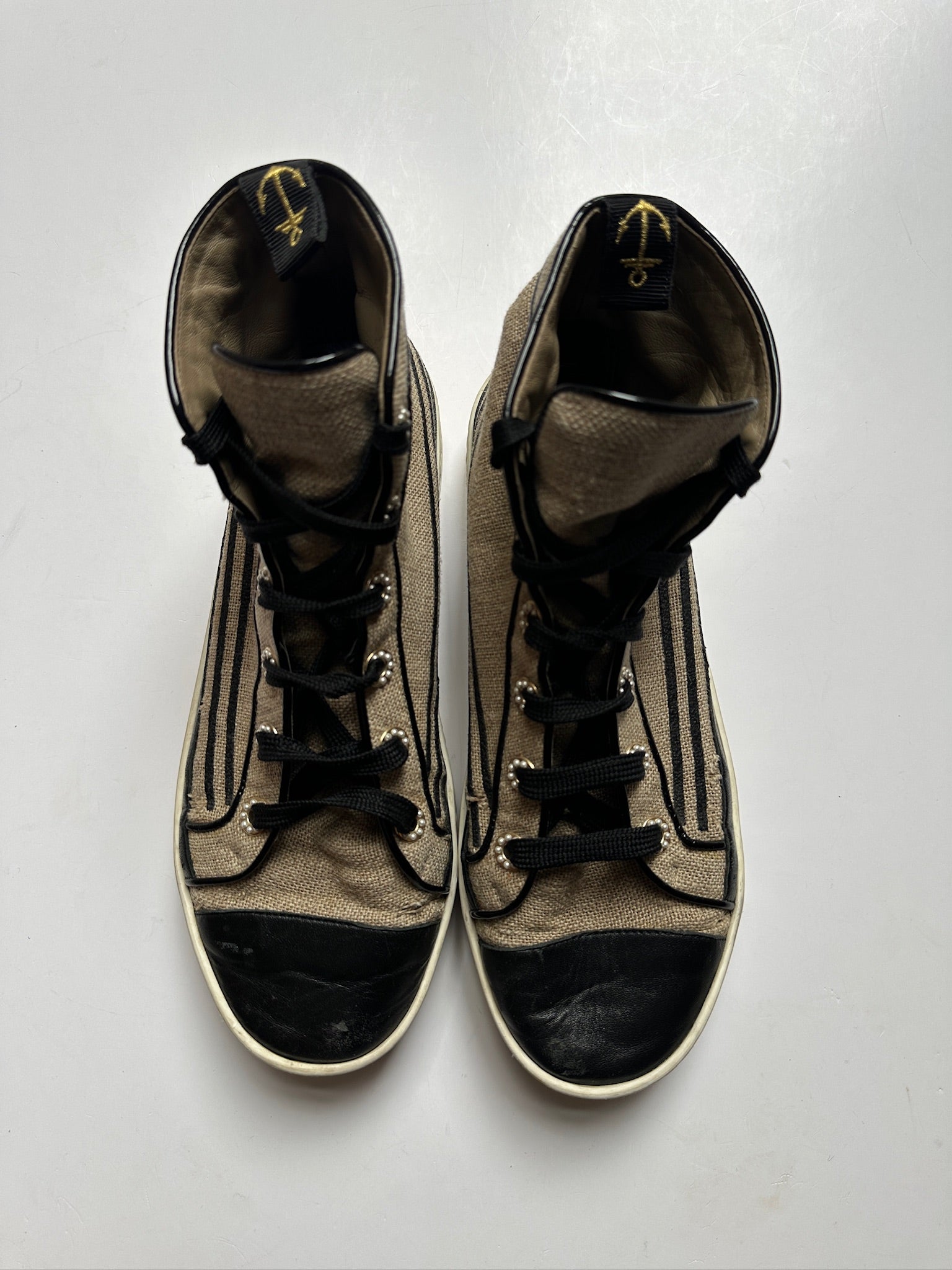 Chanel Canvas Sneakers