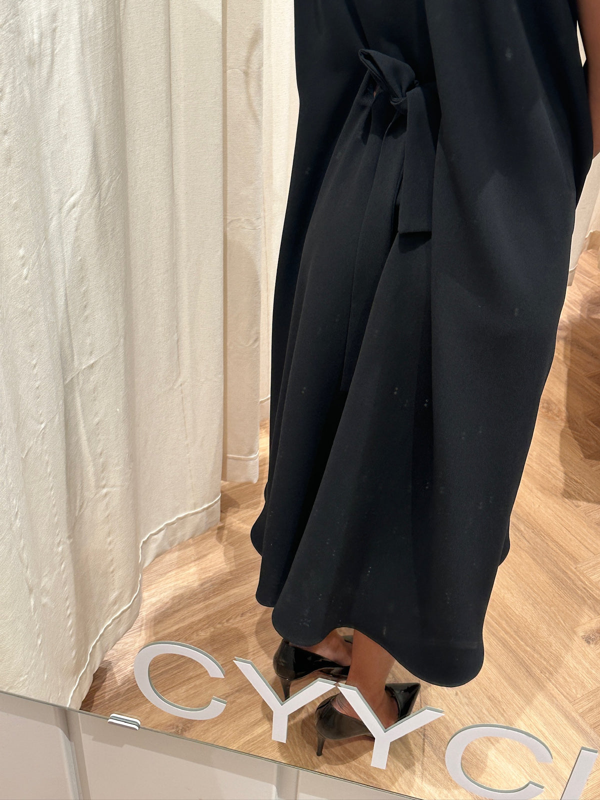 Mark Kenly Domino Tan Dress
