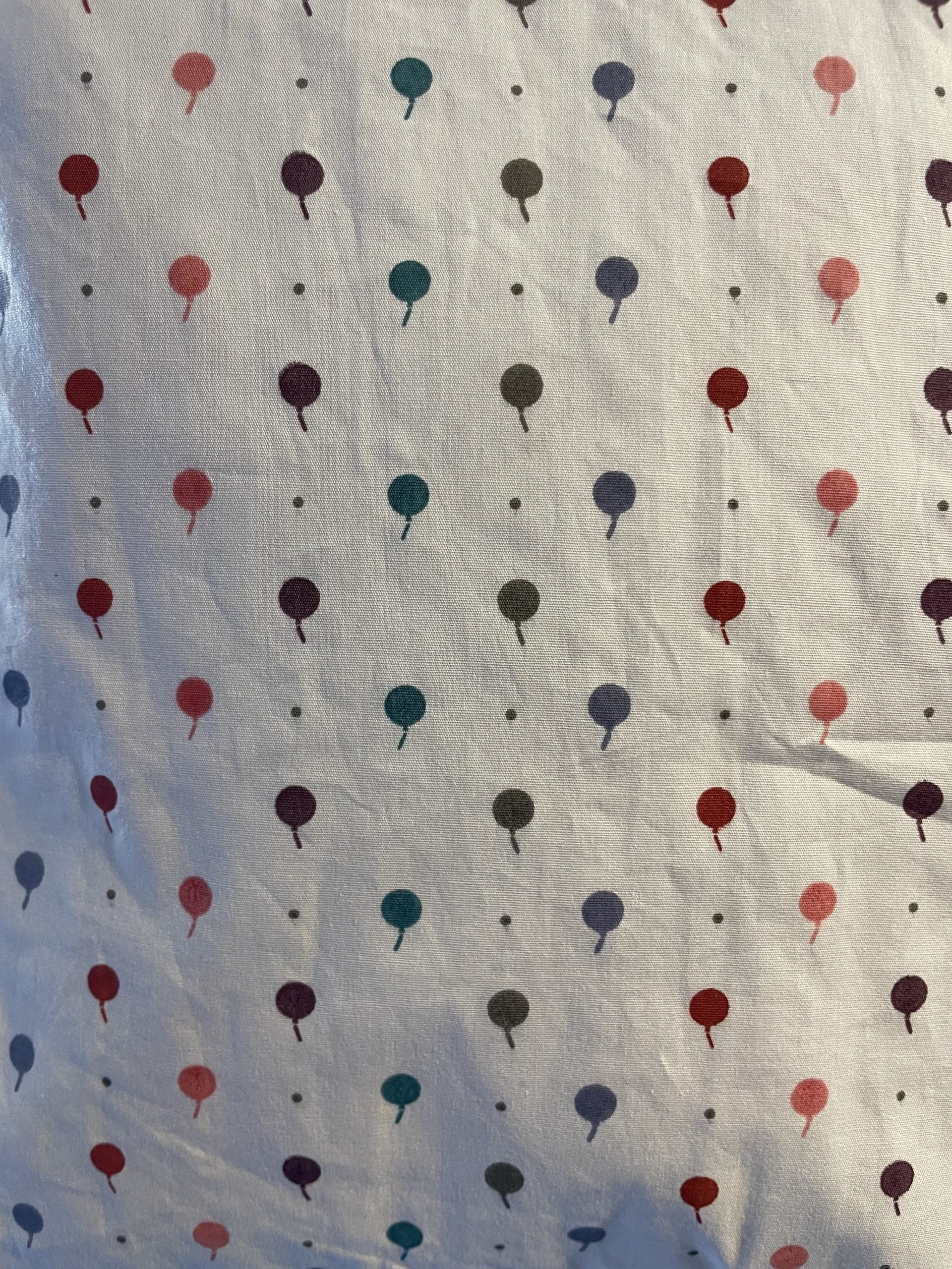 Balloon Junior Bedding White