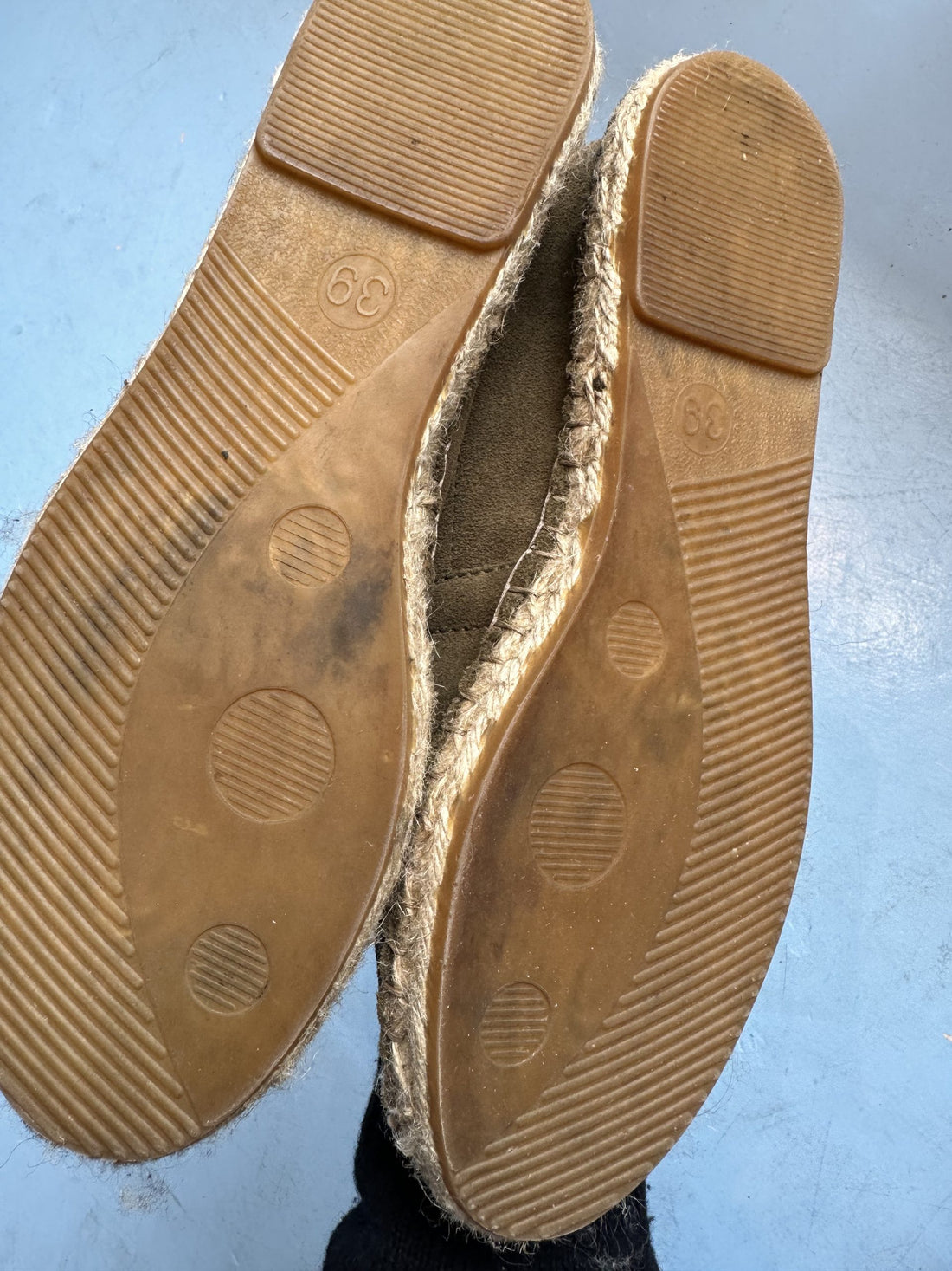 Espadrilles sål