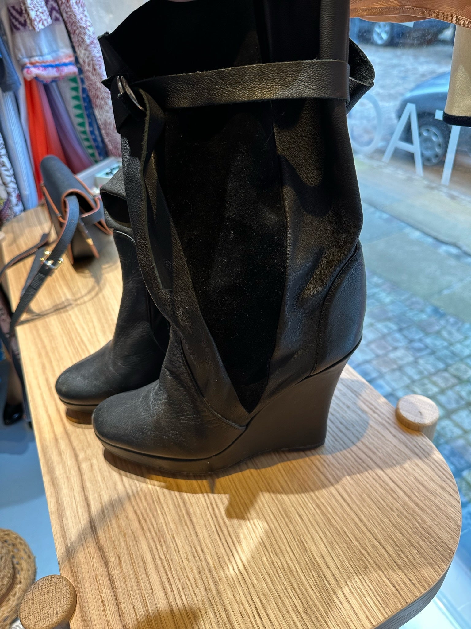 Patrizia Pepe støvler sort fra siden