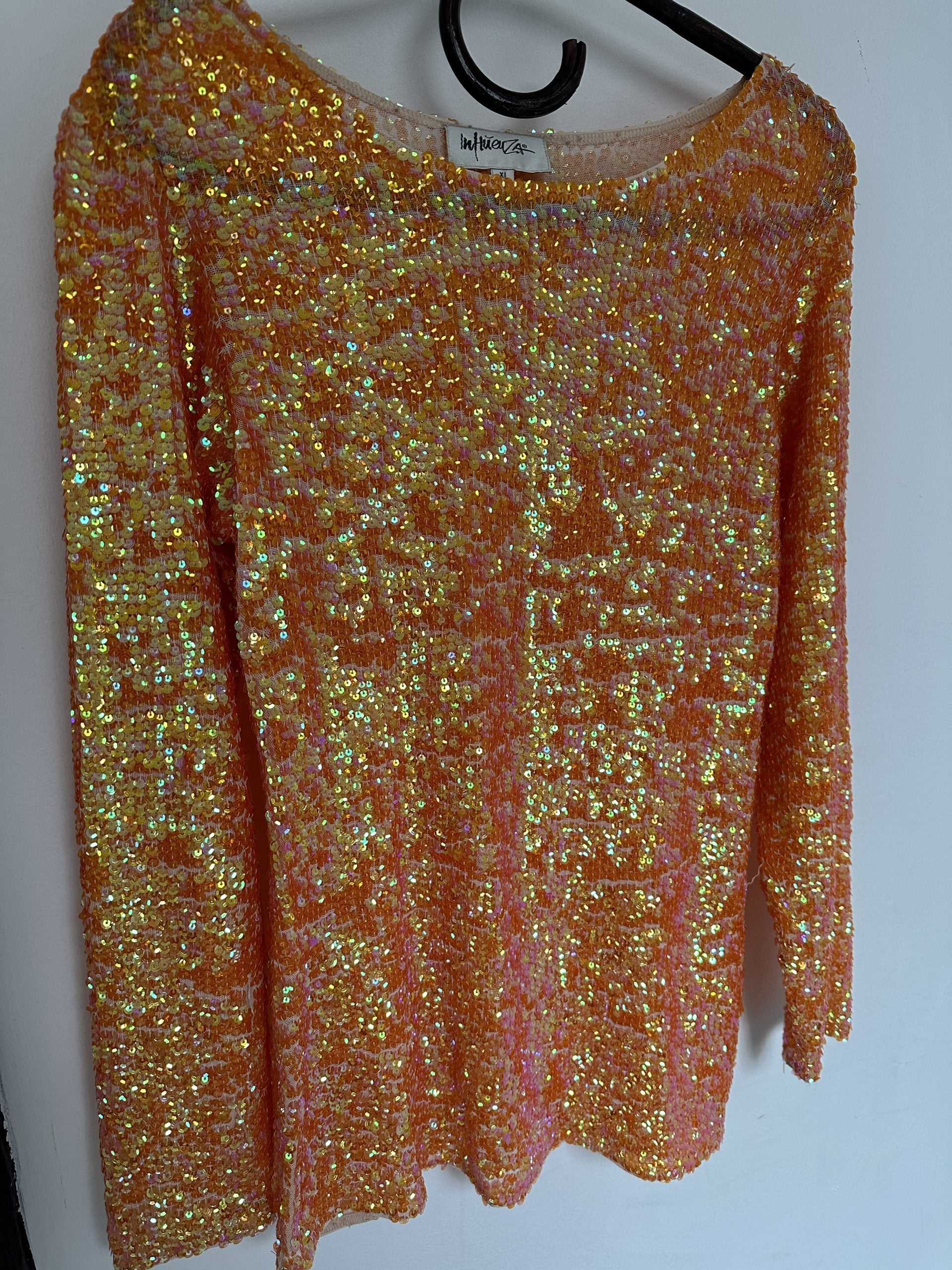 Palliet Bluse & Nederdel