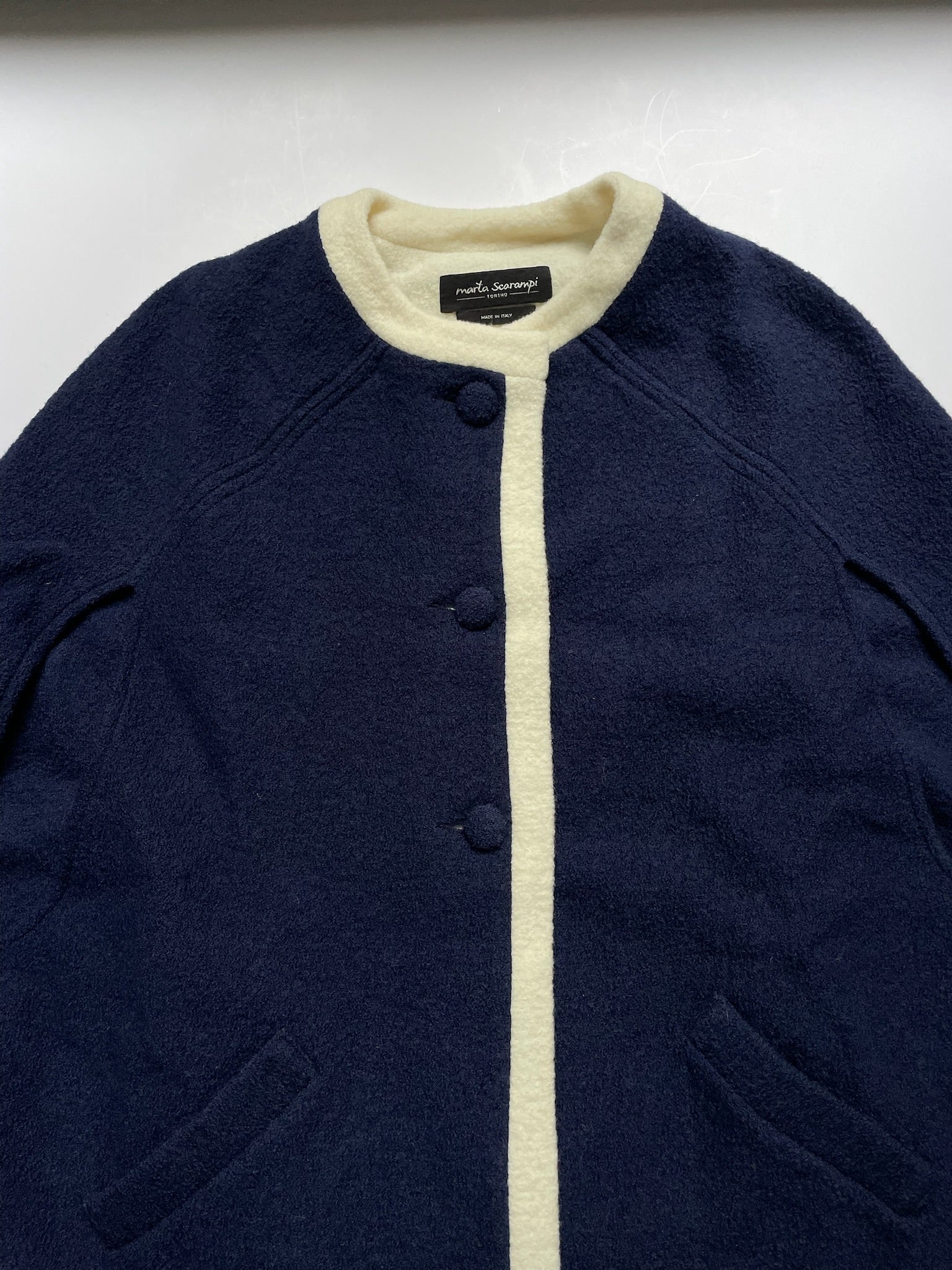 Marta Scarampi Uld Cape