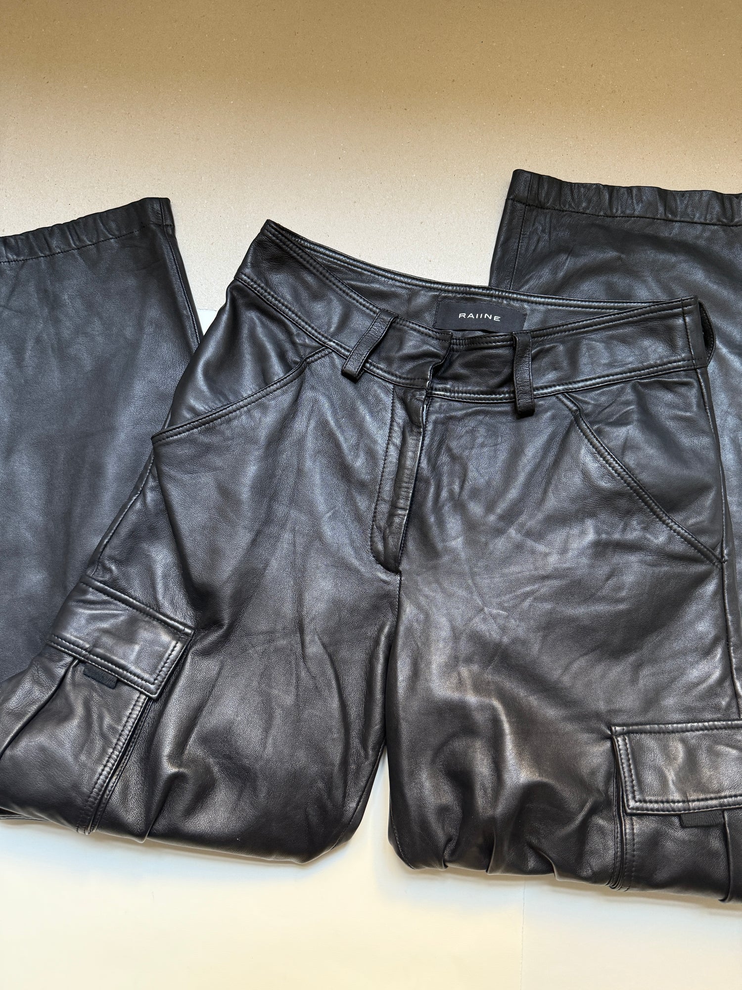 Raiine Læder Bukser